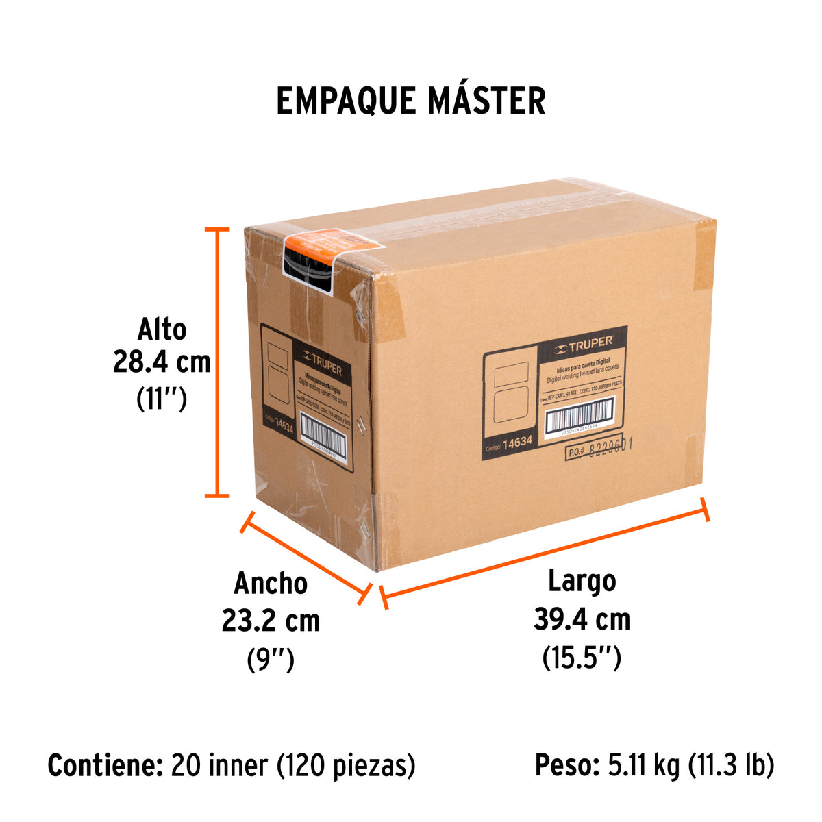 Repuesto de micas para careta digital CAREL-913DX