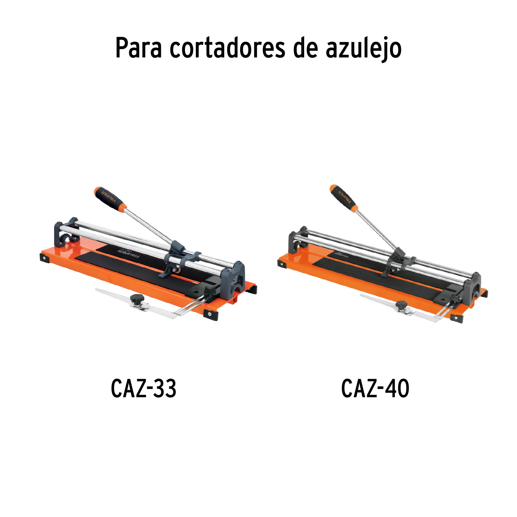 Repuesto rieles para cortadores de azulejo, CAZ, 2 pzas