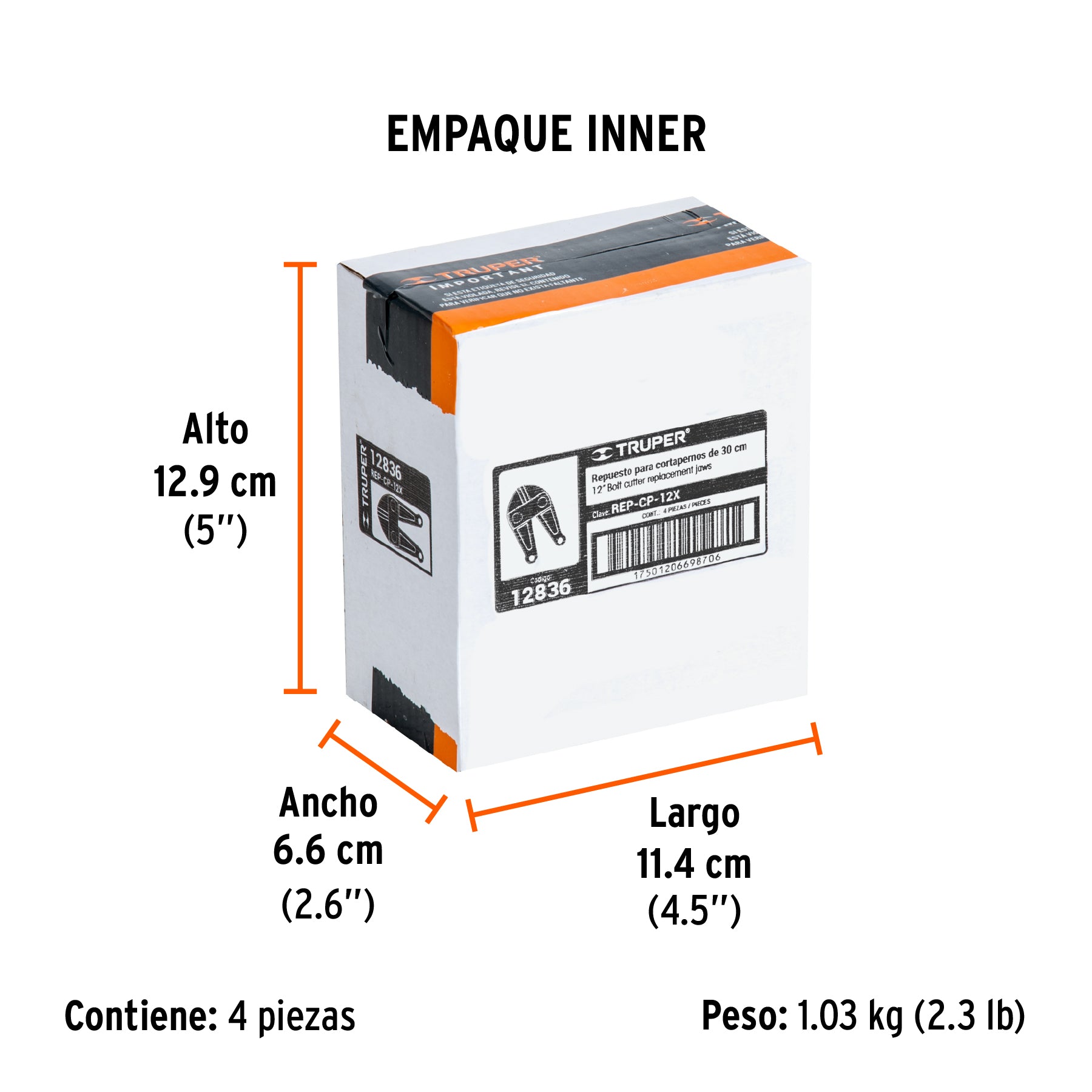 Repuesto de cuchillas para cp-12x