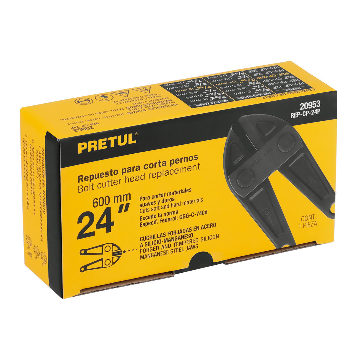 Repuesto de cuchilla para cortapernos cp-24p