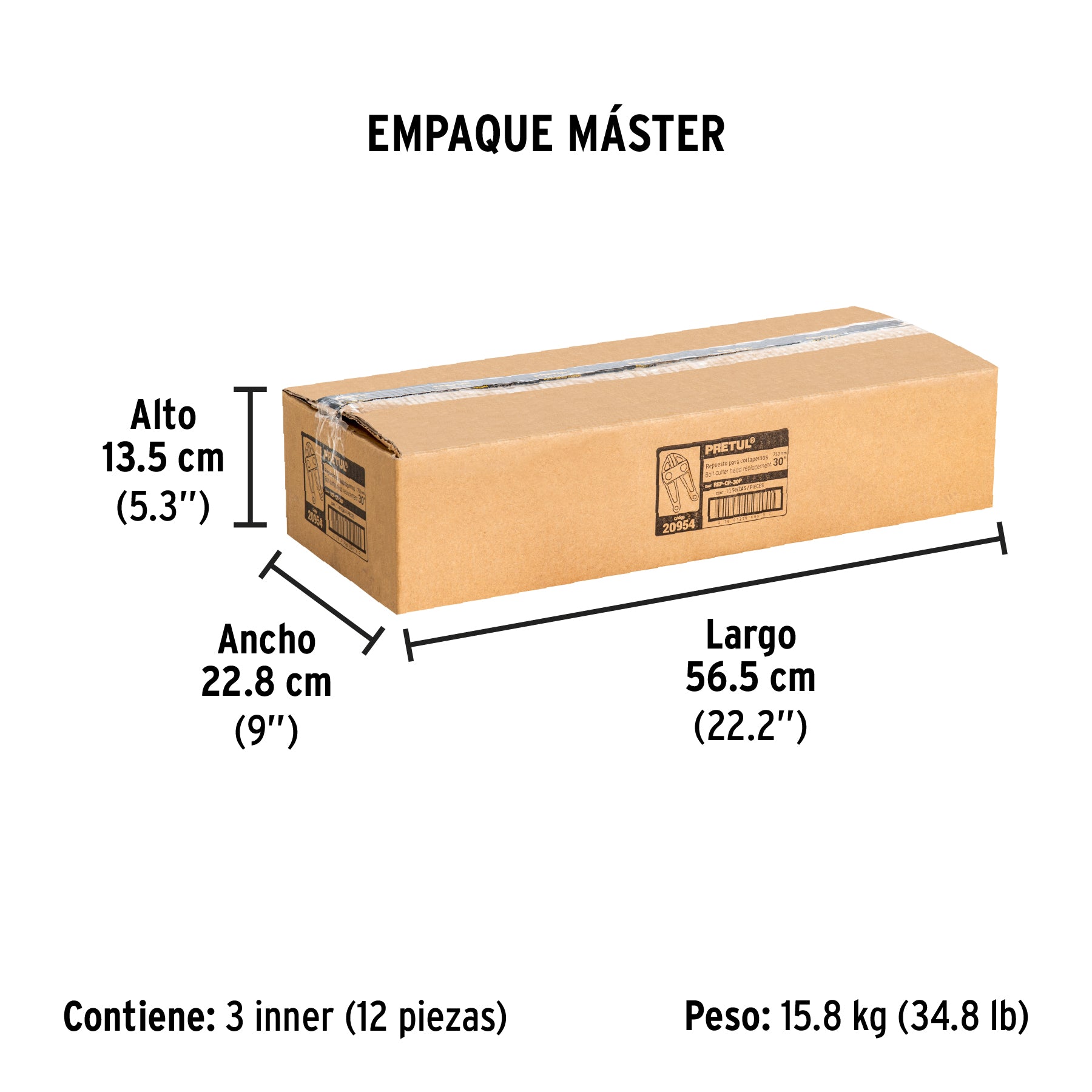 Repuesto de cuchilla para cortapernos cp-30p