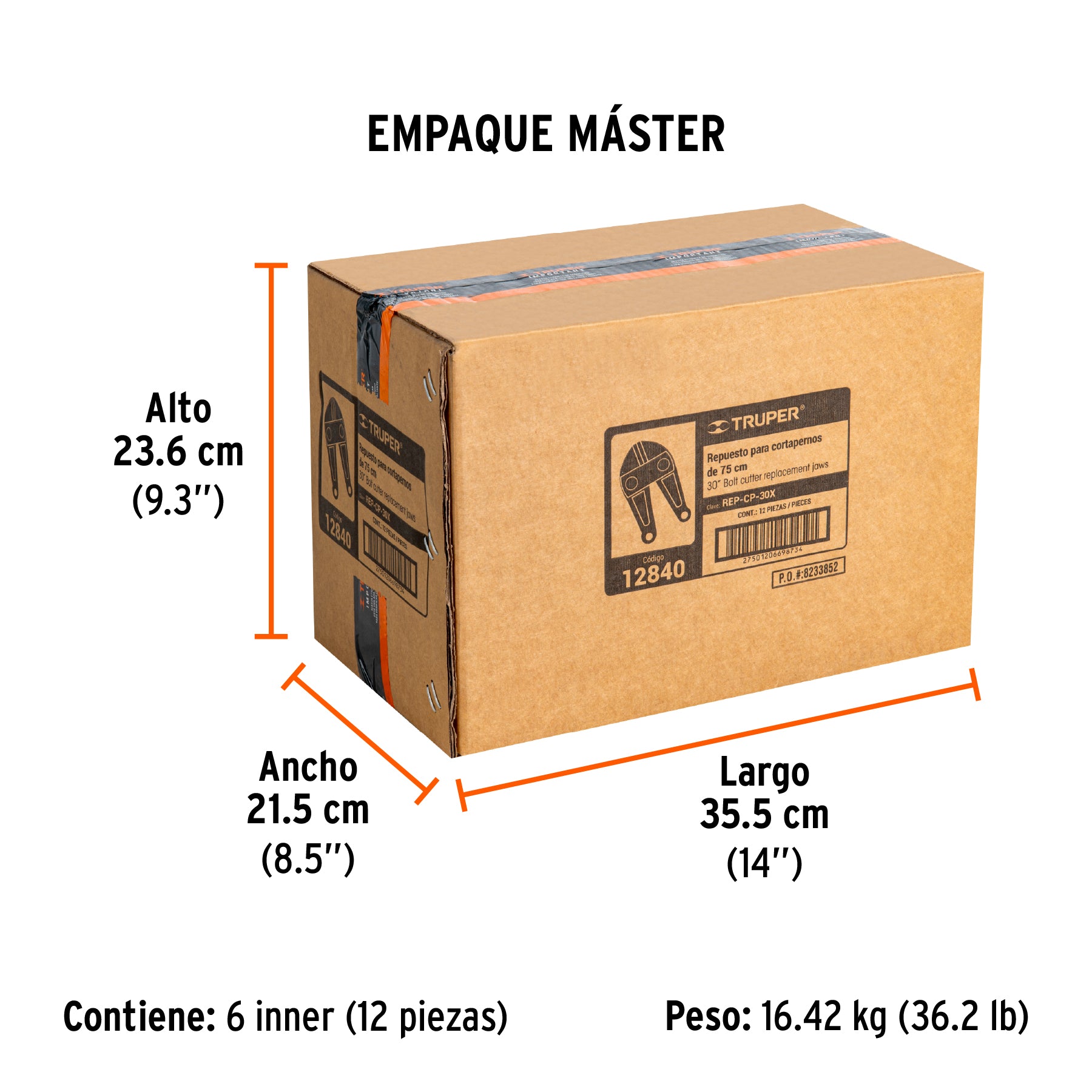 Repuesto de cuchillas para cp-30x