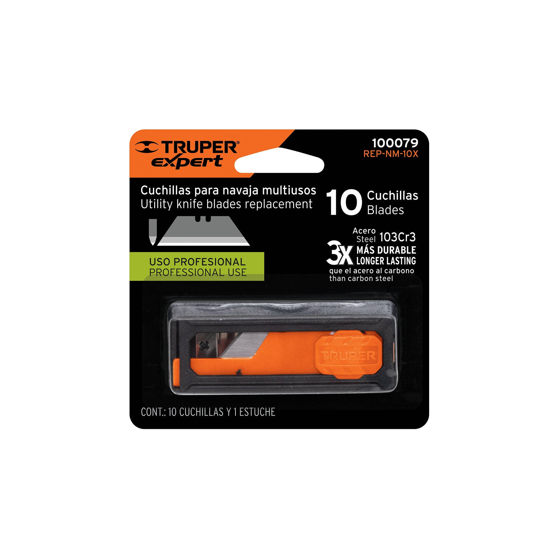 Cuchillas de repuesto para NV-7X y NM-6, 10 piezas, Expert