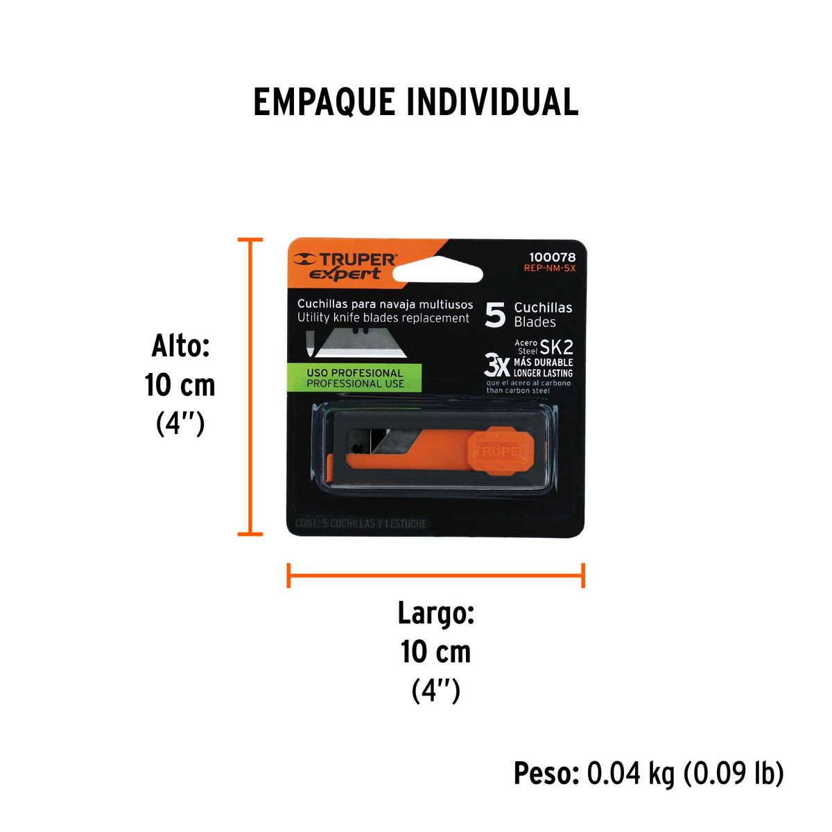 Dispensador con 5 cuchillas para NV-7X y NM-6, EXPERT
