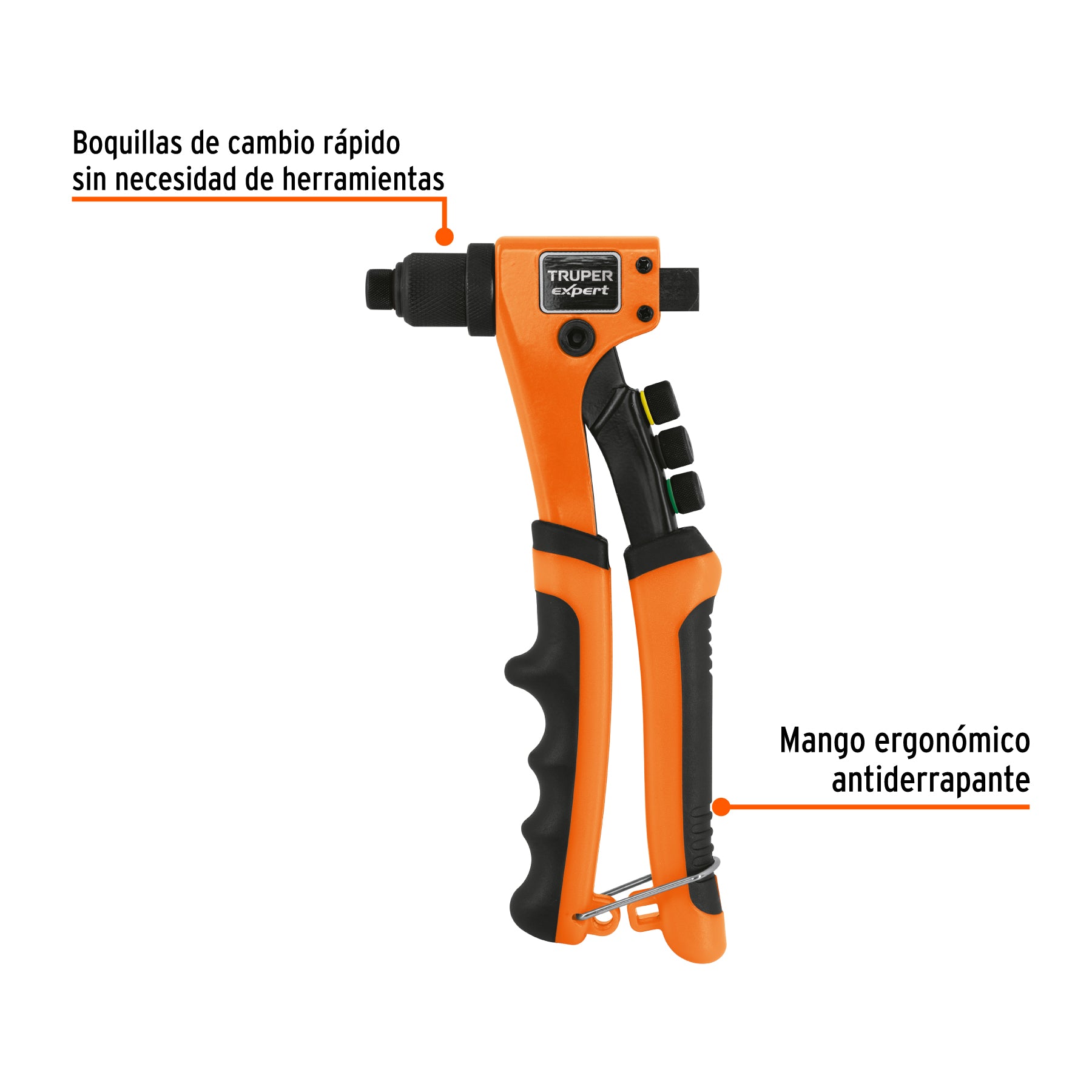 Remachadora profesional 8”,Truper Expert