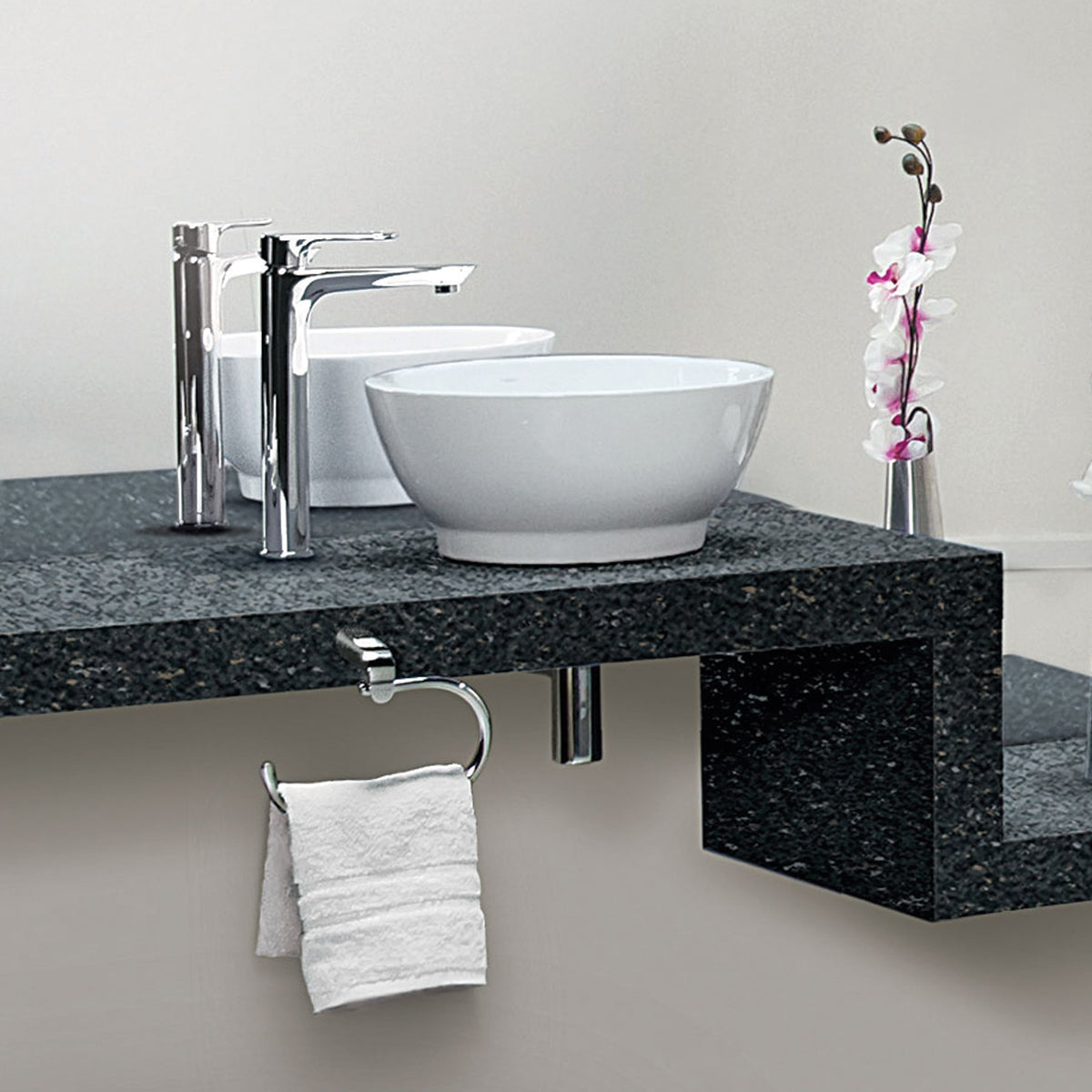 Monomando alto para lavabo, Riviera