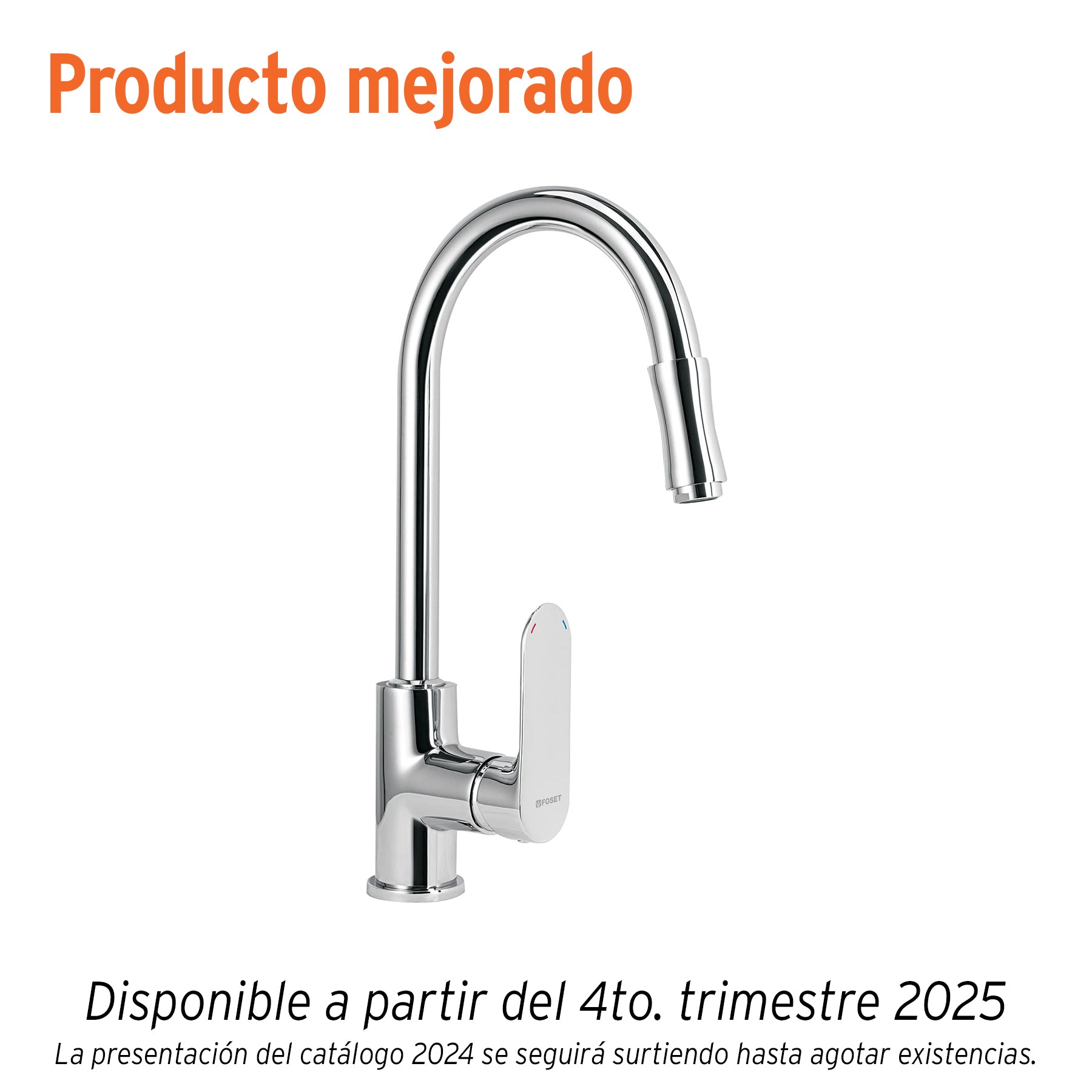 Mezcladora para fregadero con manguera extraíble, Riviera