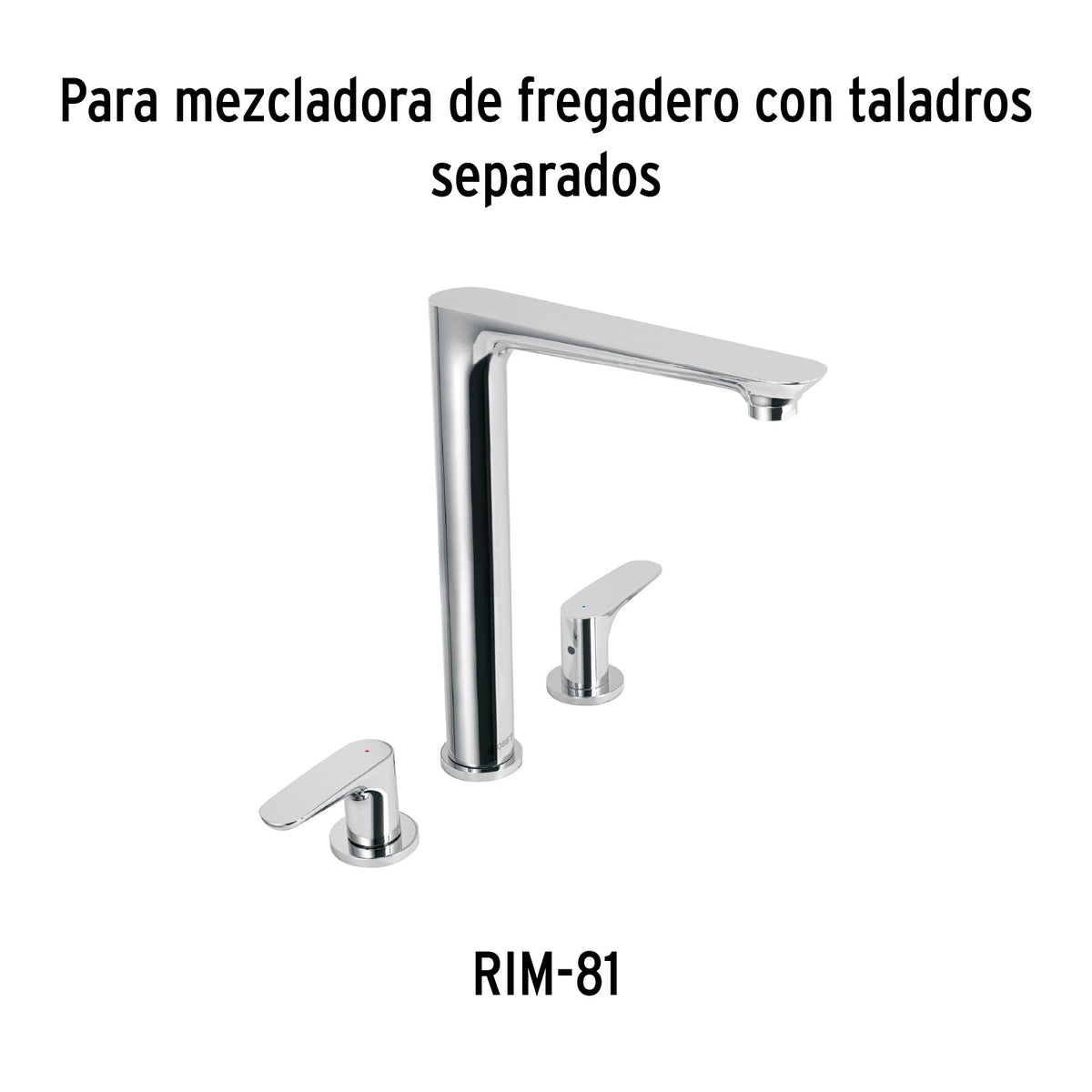 Juego de 2 manerales para lavabo, Riviera