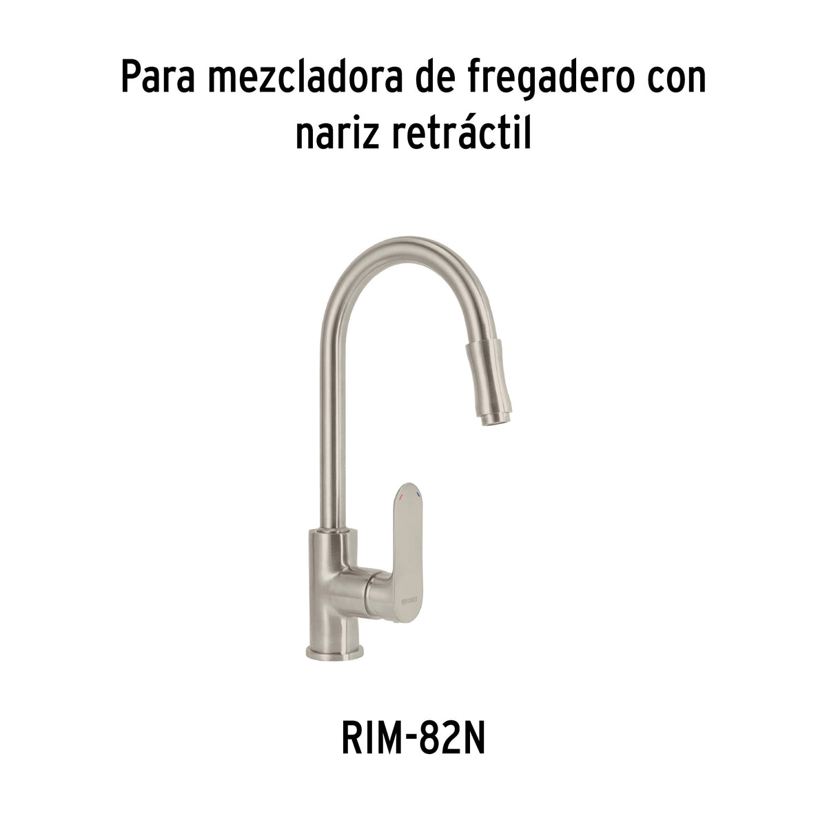 Maneral para monomando, satin, Riviera