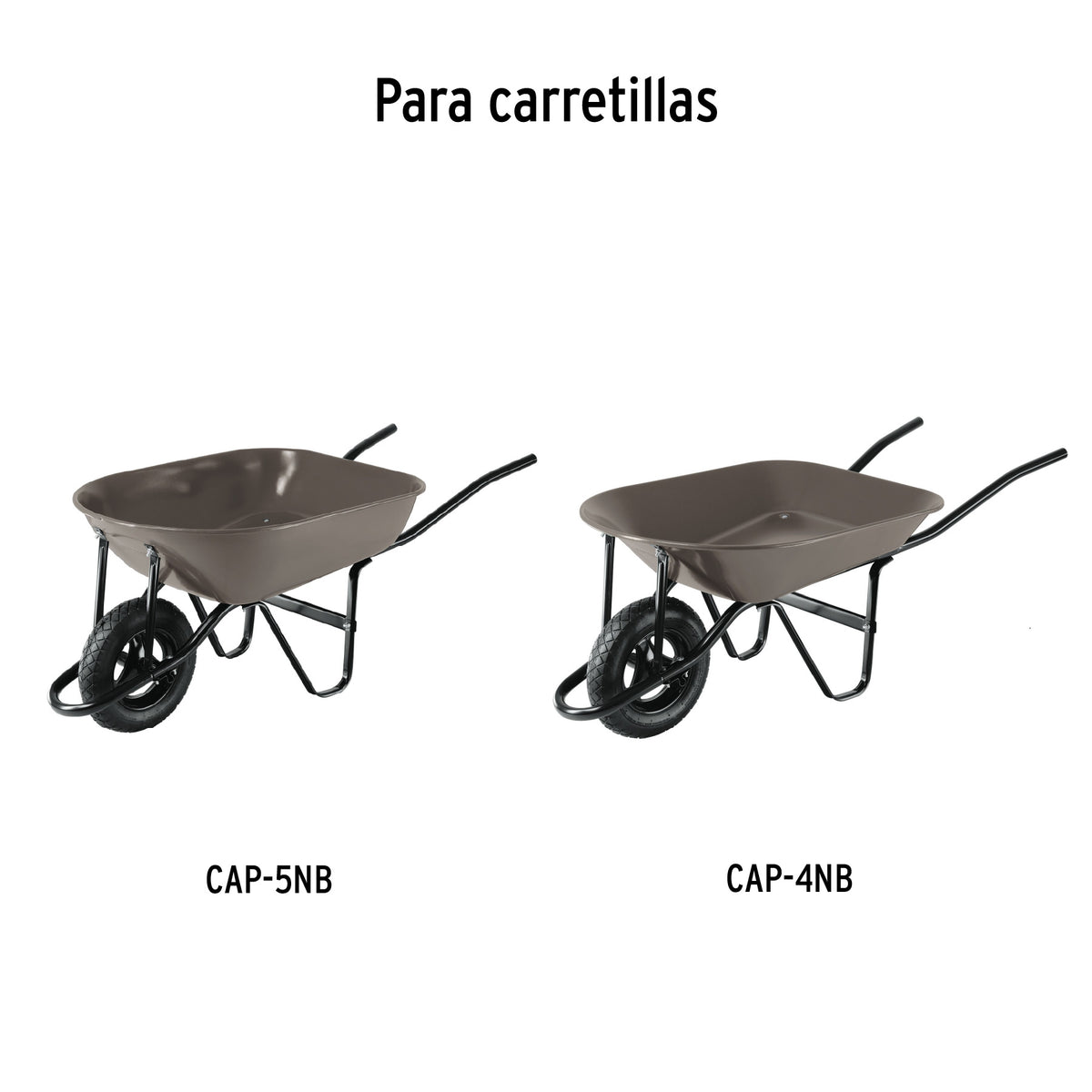 Puente calibre 16 para carretillas concha gris Pretul