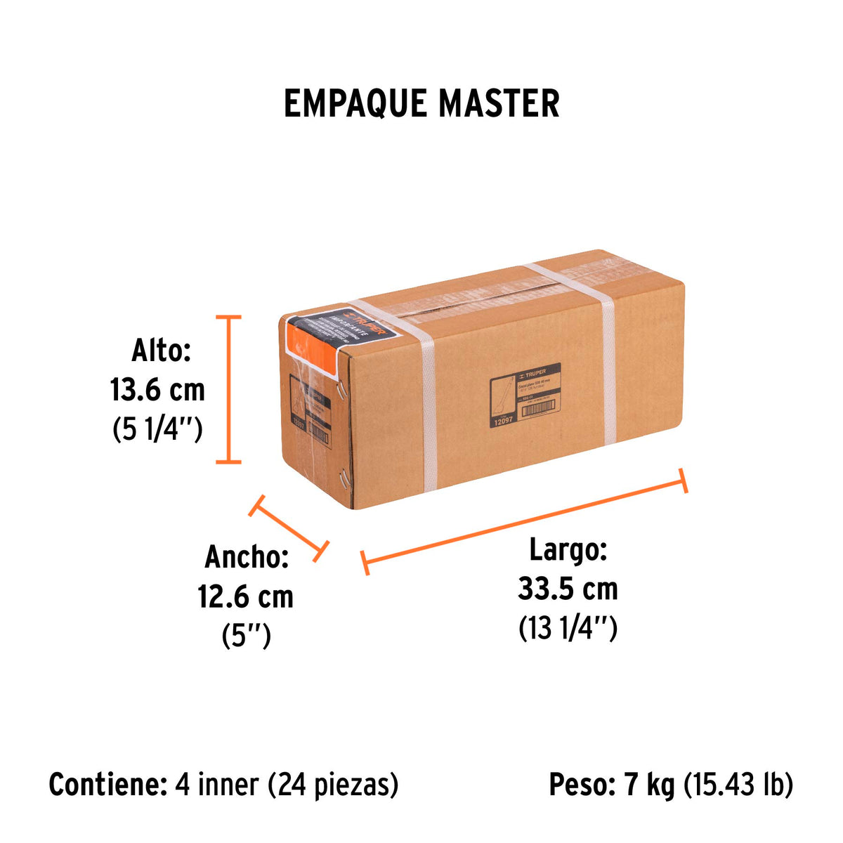 Cincel SDS, plano grueso