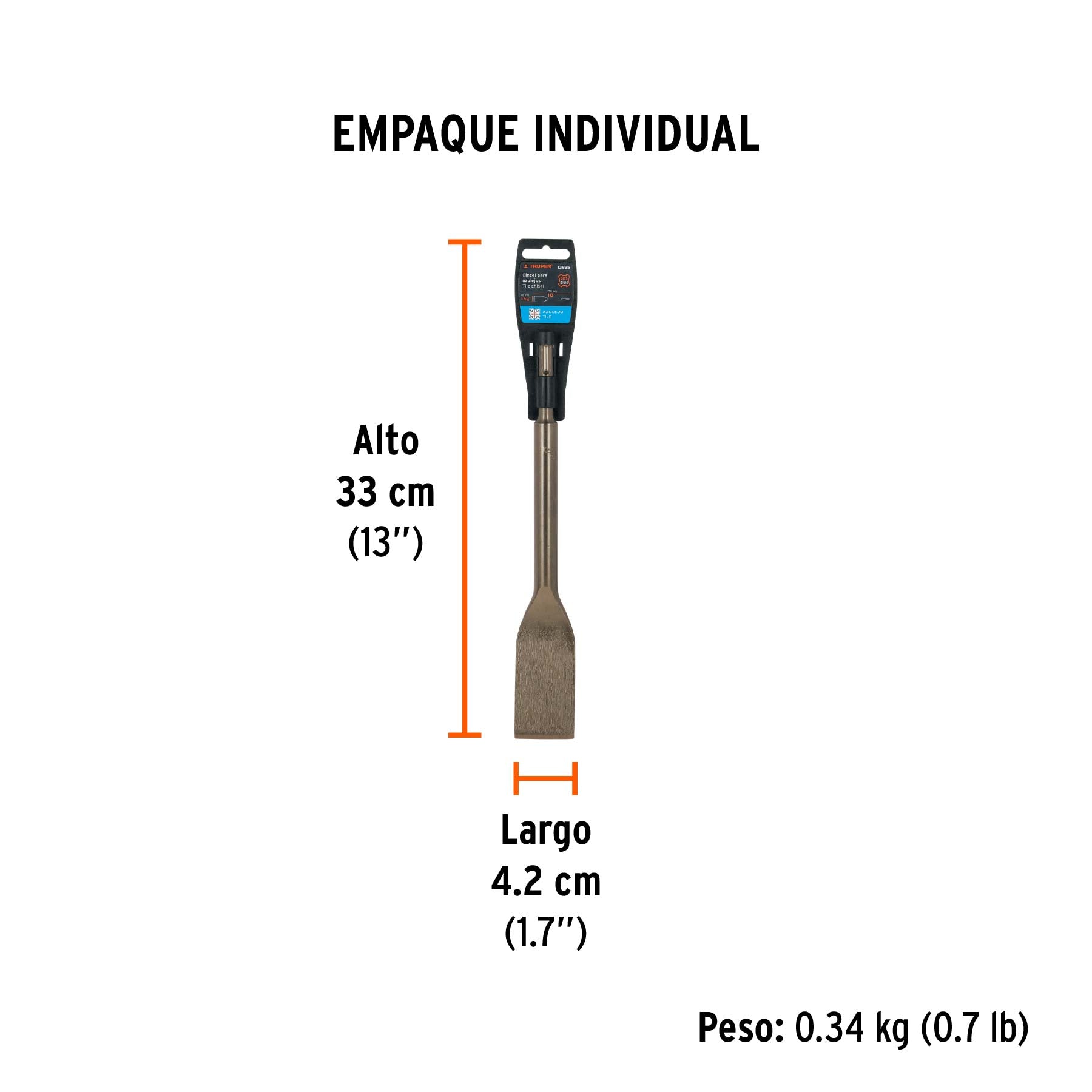 Cincel SDS plus para azulejos