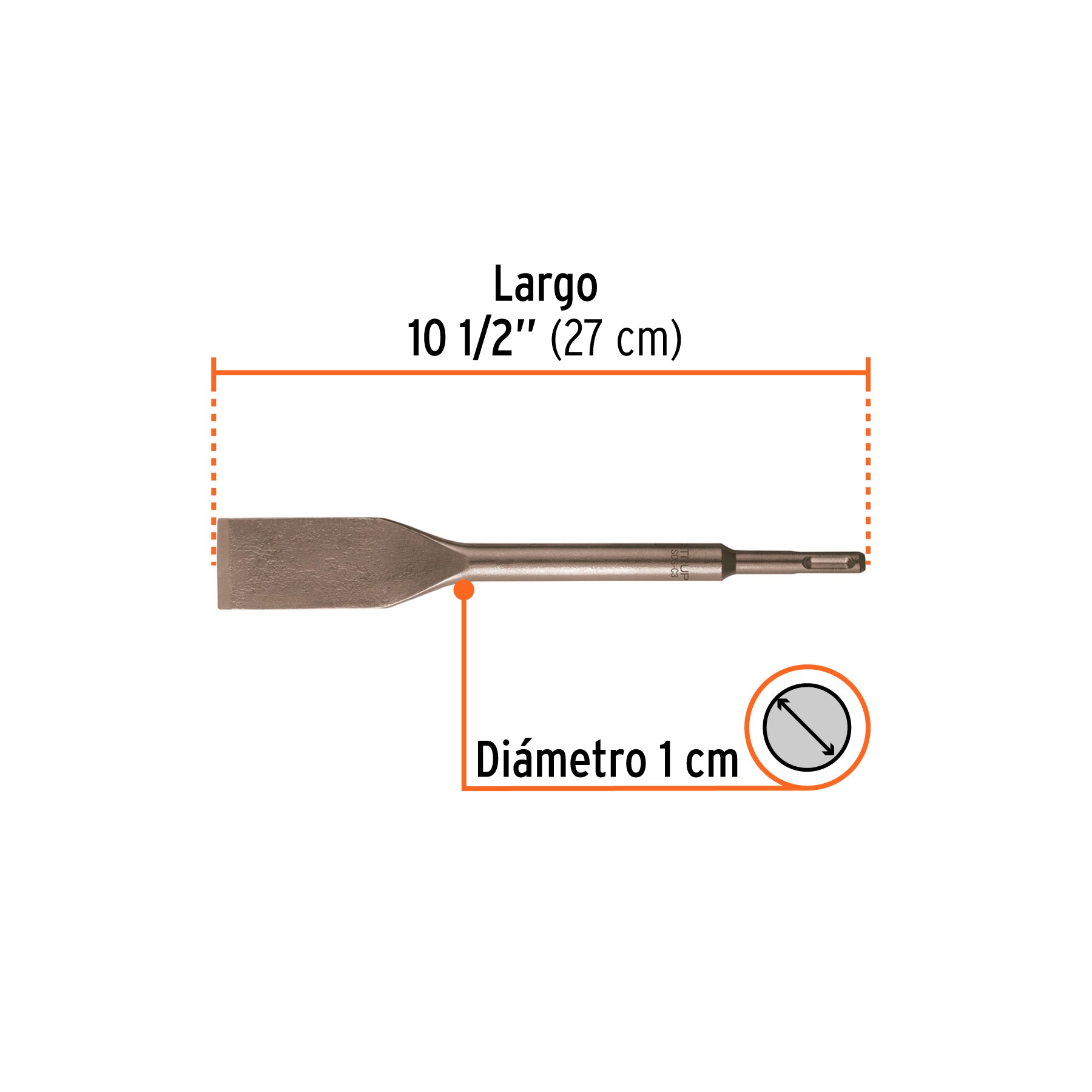 Cincel SDS plus para azulejos