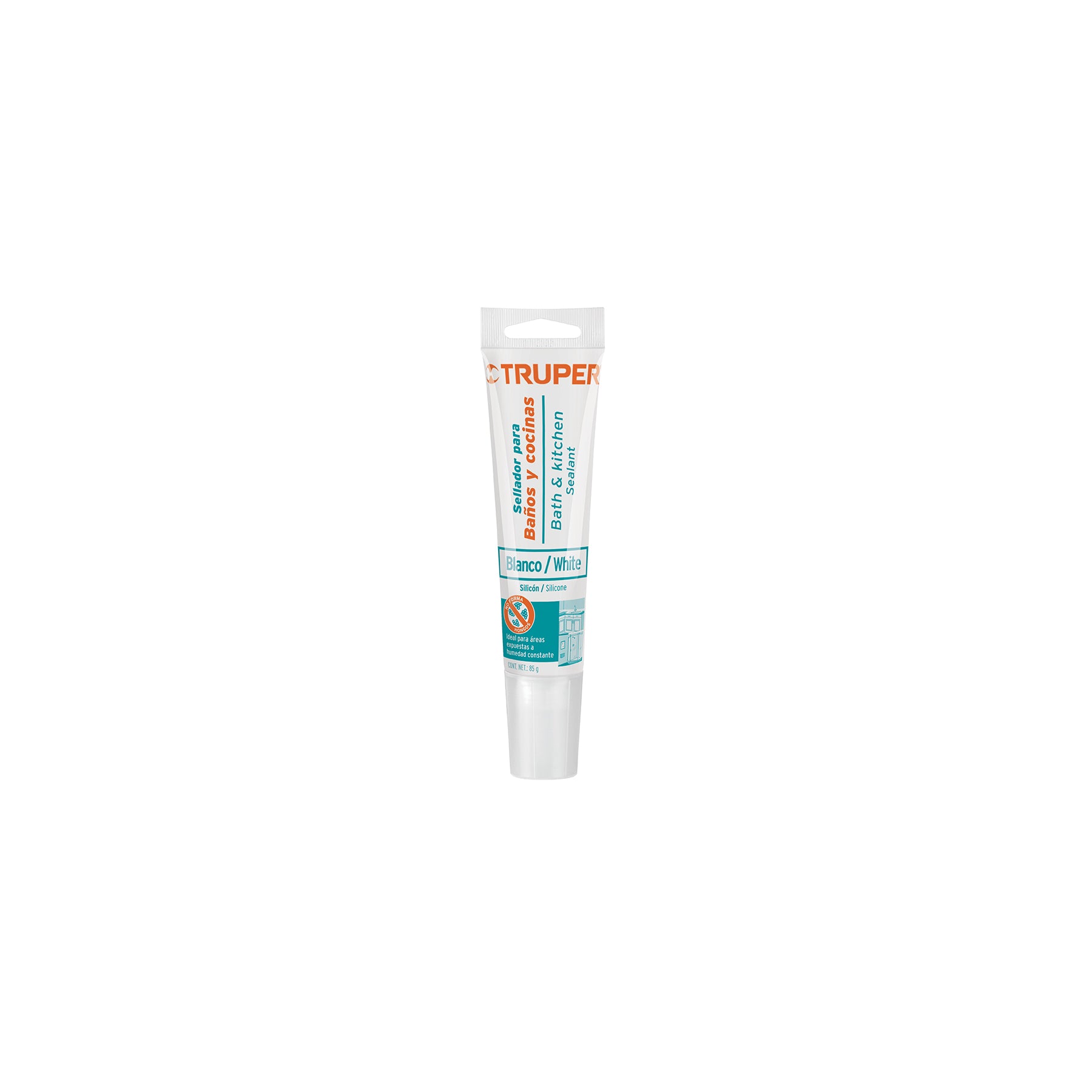 Sellador blanco para baño y cocina, 85 gr