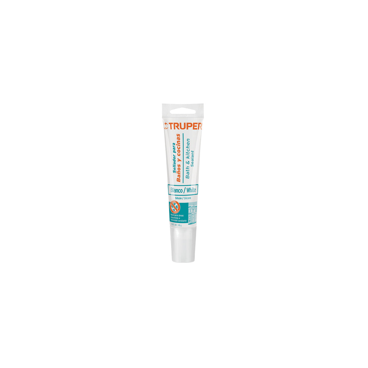 Sellador blanco para baño y cocina, 85 gr