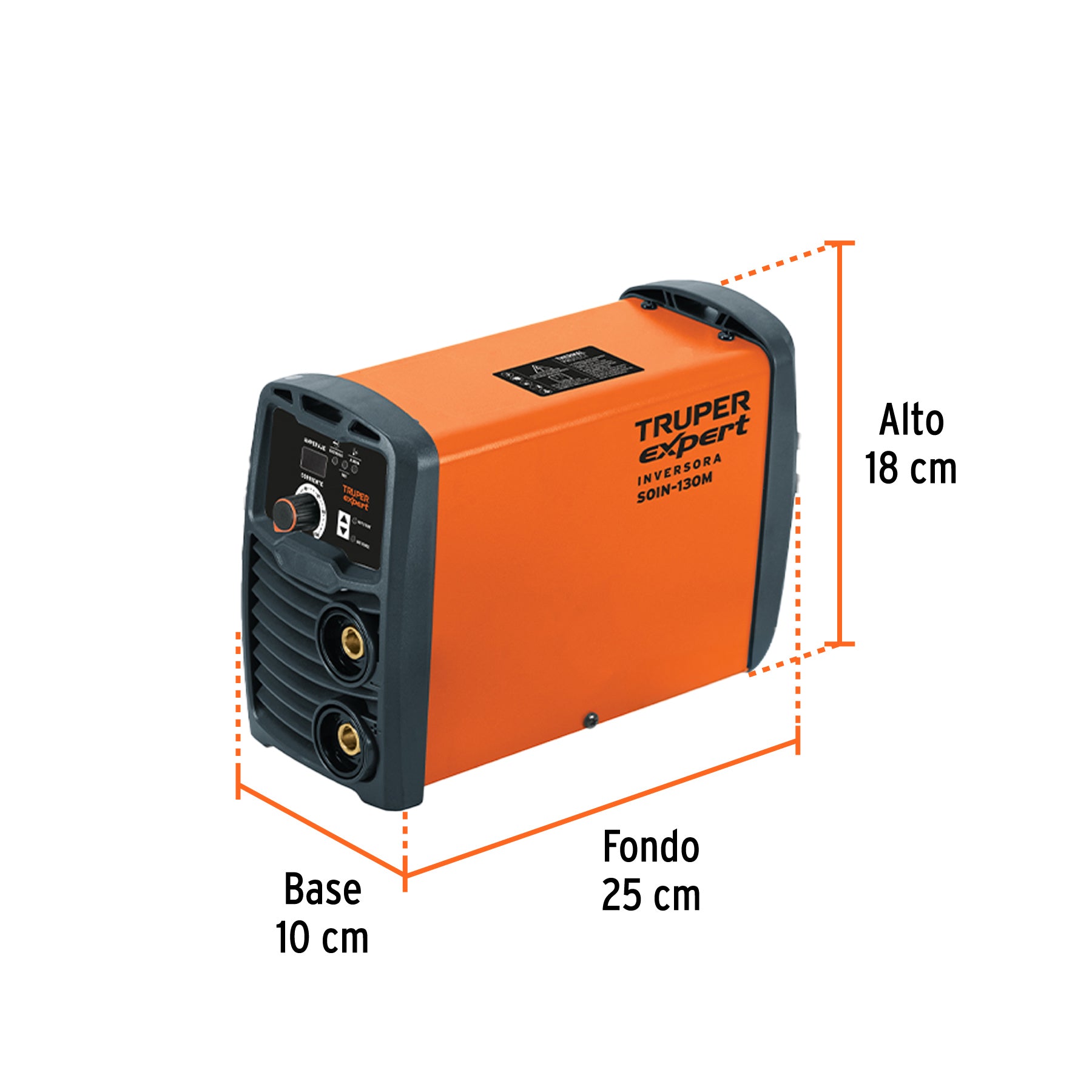 Mini soldadora inversora 130 A, 127V, Truper
