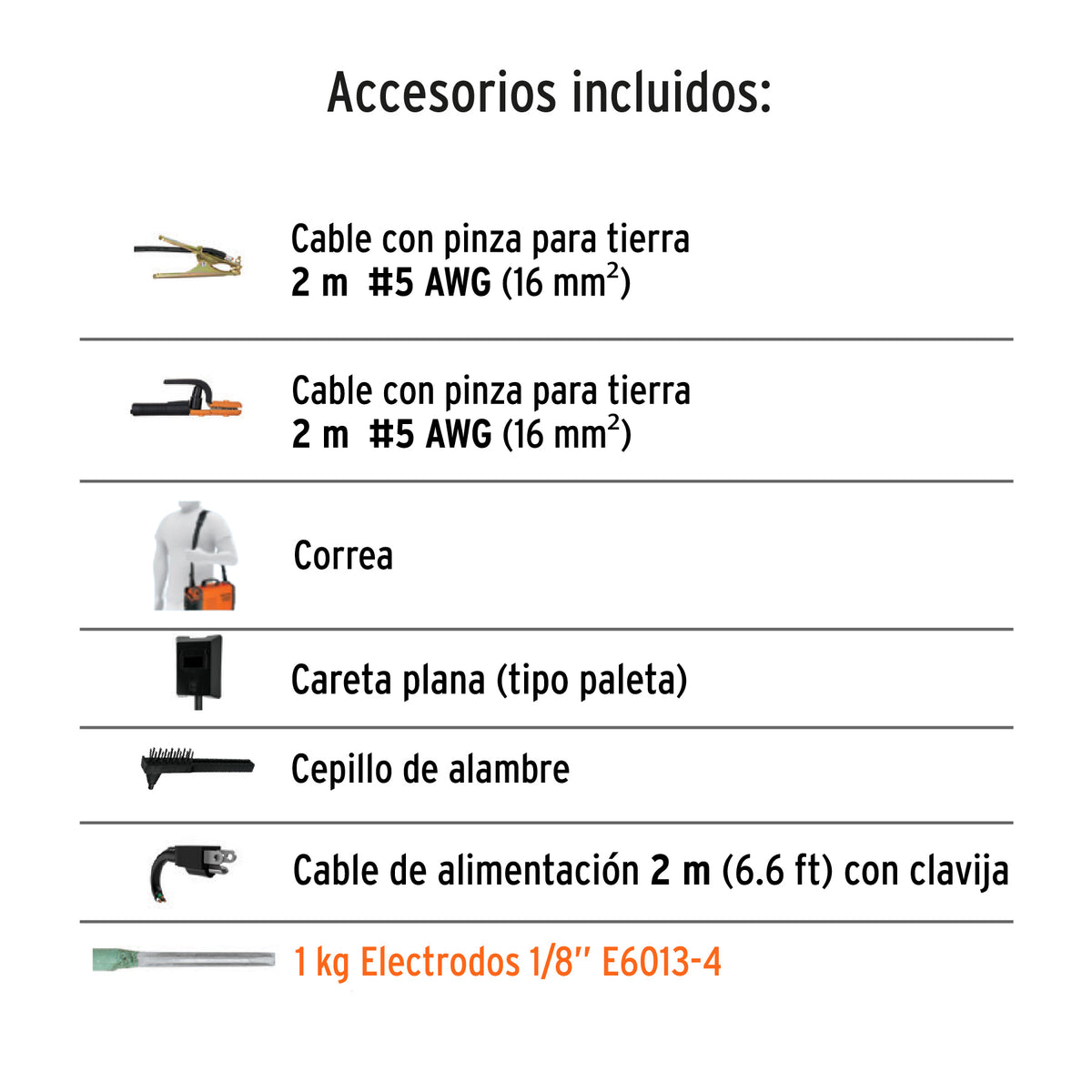 Soldadora inversora 130A, 127V, TRUPER