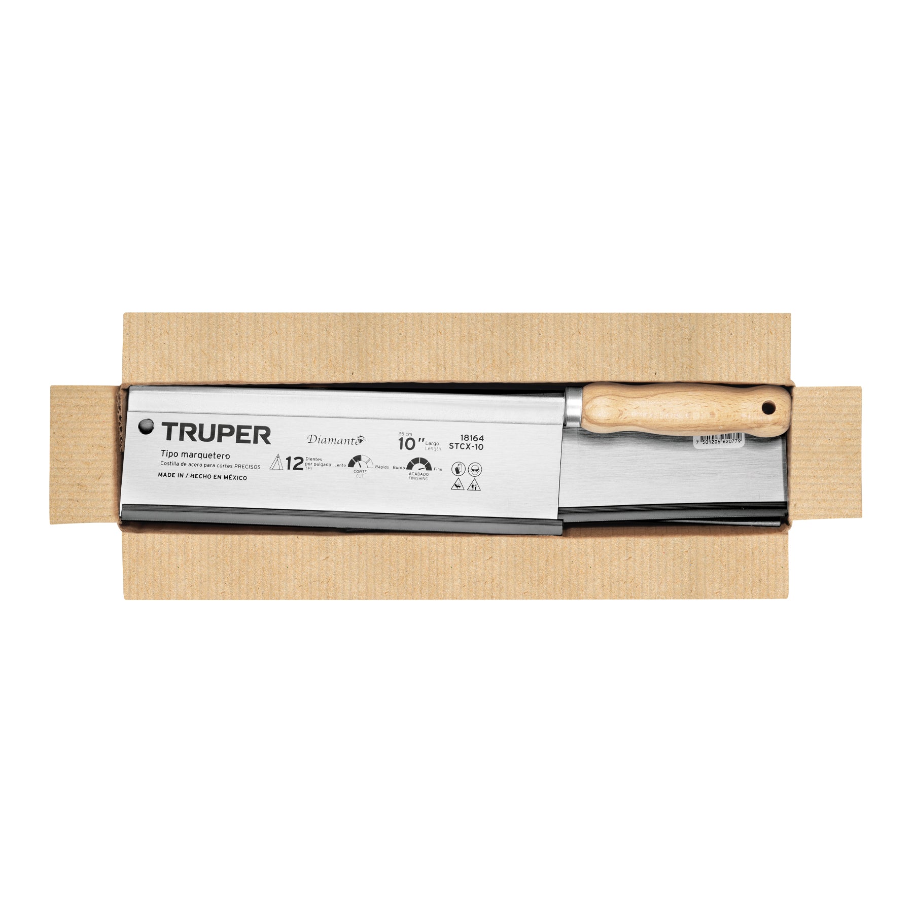 Serrucho para marquetería 10", 9 DPP