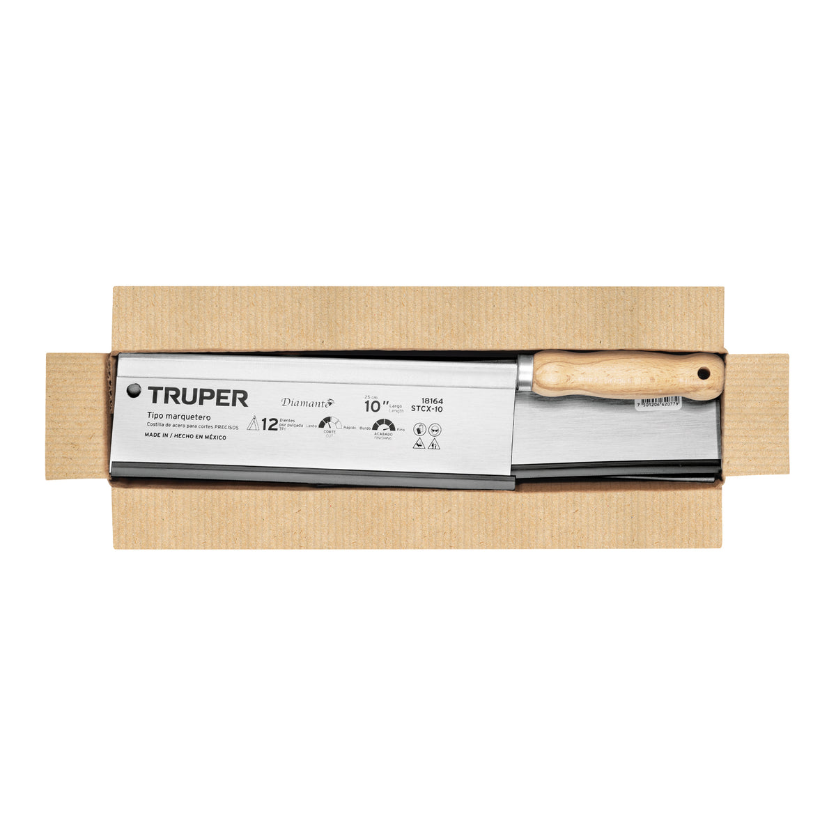 Serrucho para marquetería 10", 9 DPP
