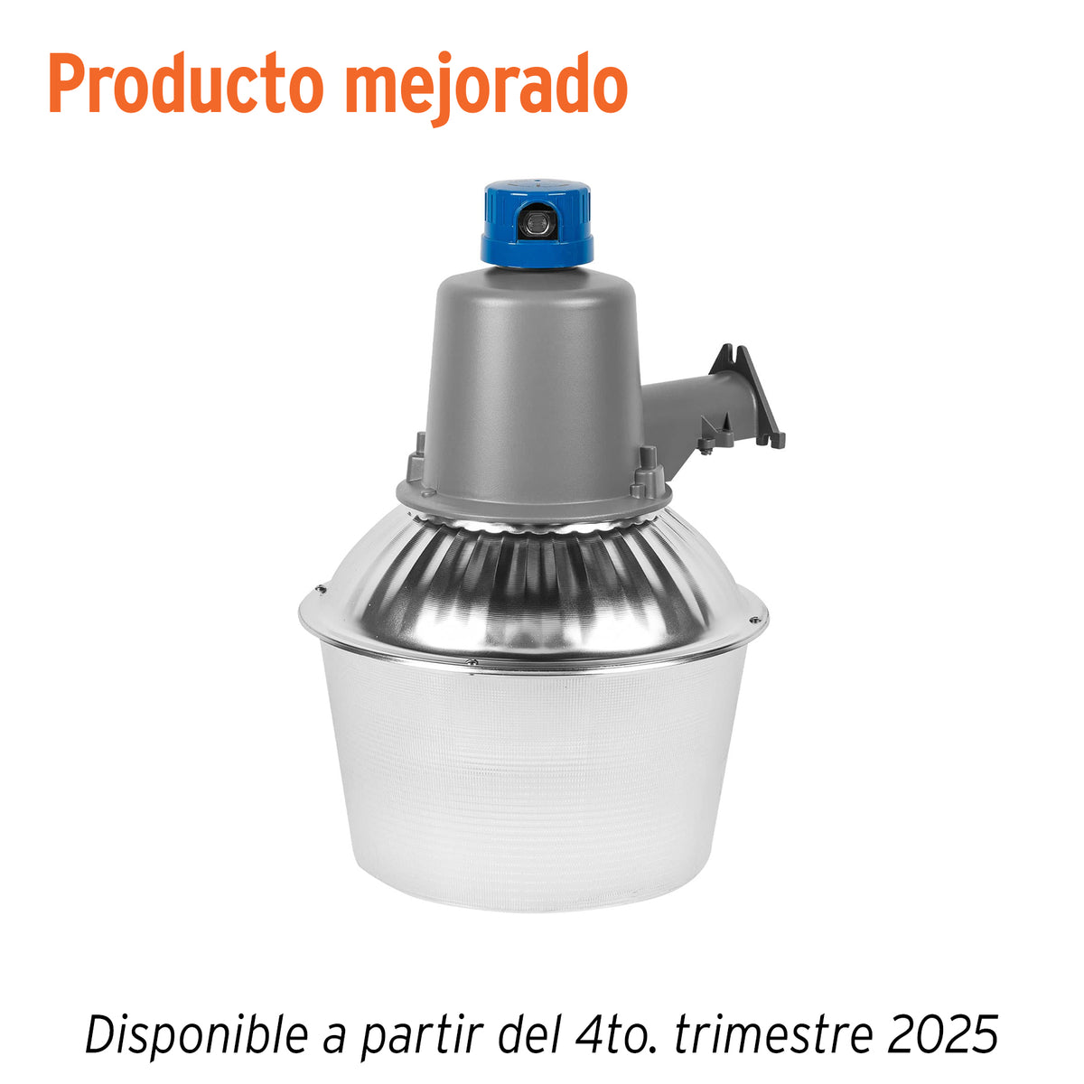 Suburbano metálico con fotocelda, 85W, 6500K, Fluorescente