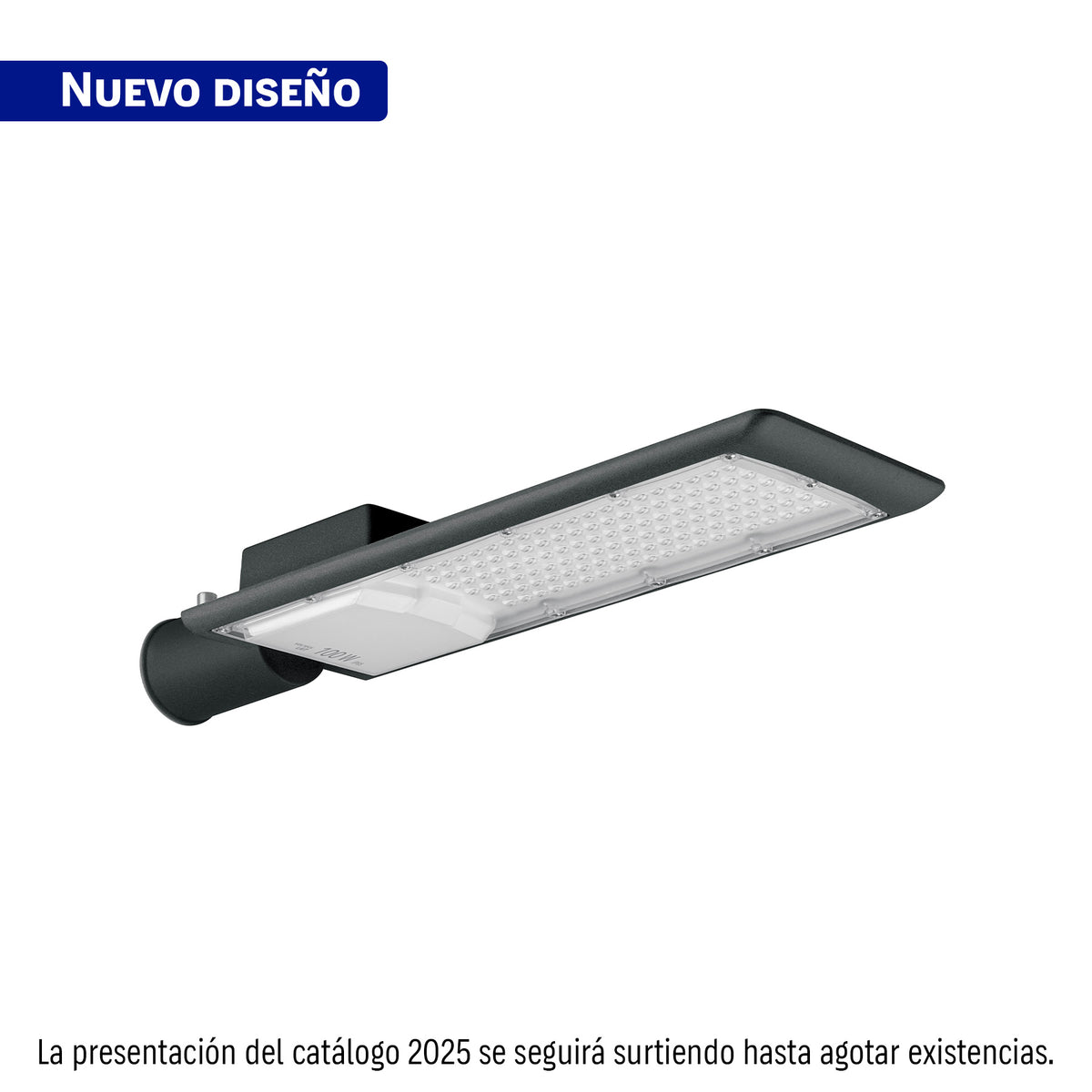 Luminario suburbano de LED, plano, de aluminio, 100 W