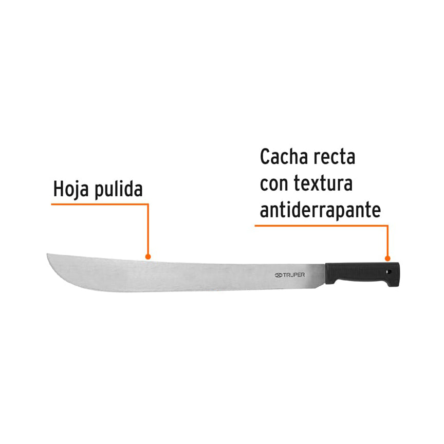 Machete estándar 22" cacha negra