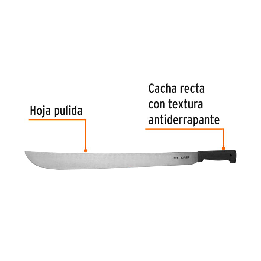 Machete estándar 24" cacha negra