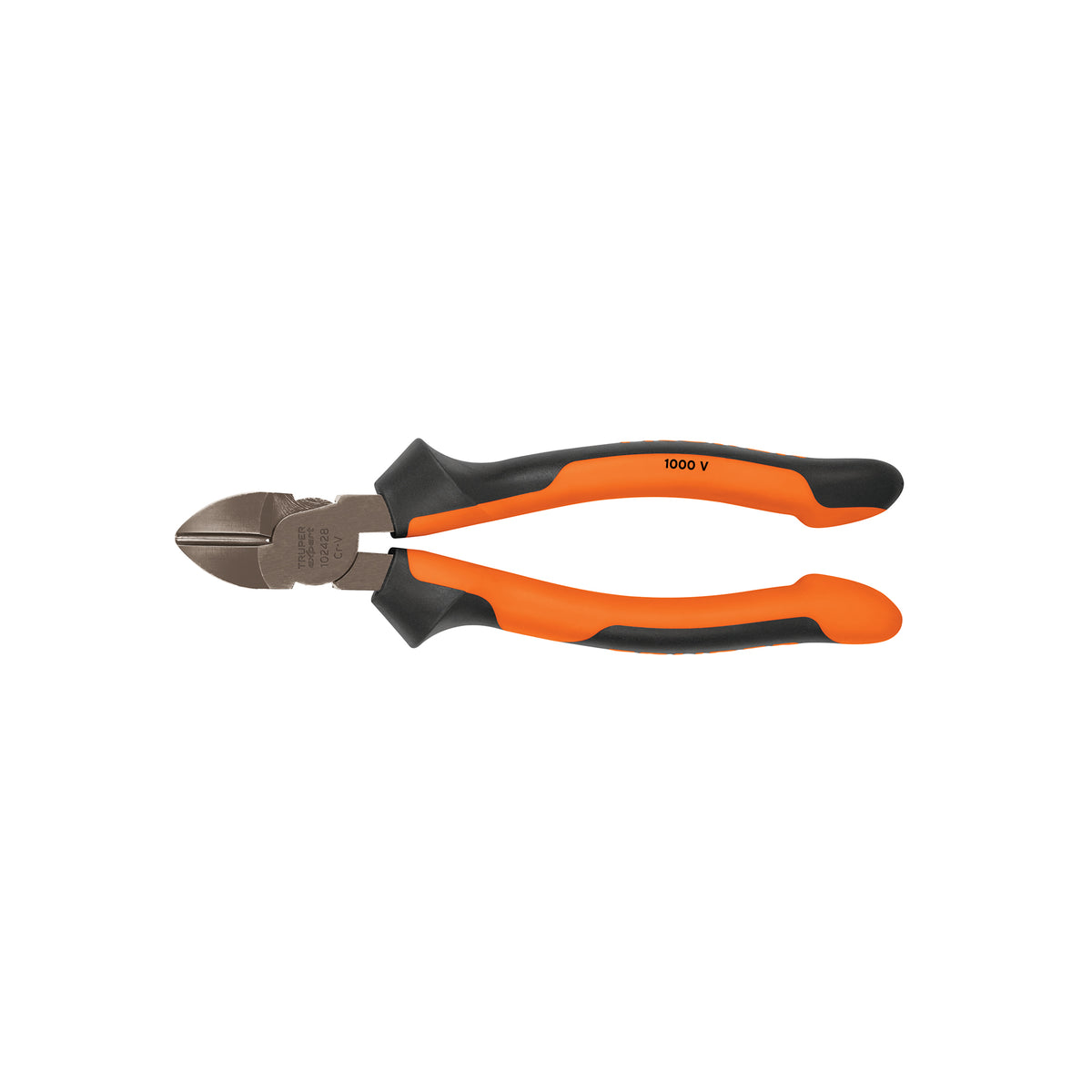Pinza corte diagonal 8' mango Comfort Grip, Truper Expert