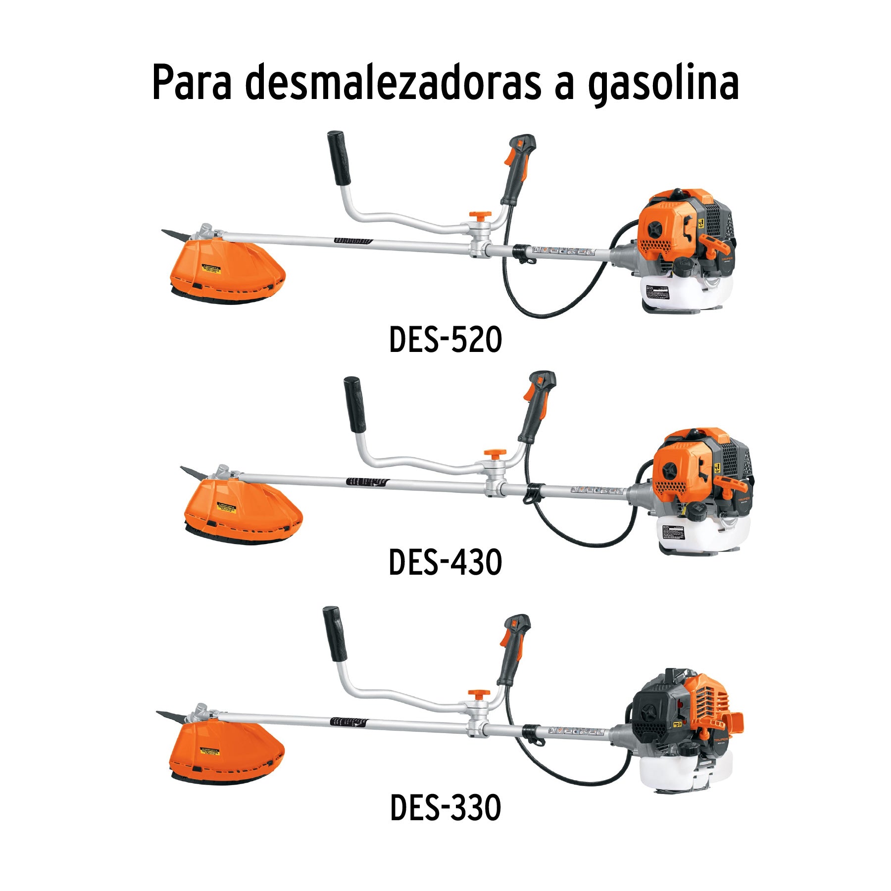 Tapa de repuesto para desmalezadoras DES-330, 430 y 520