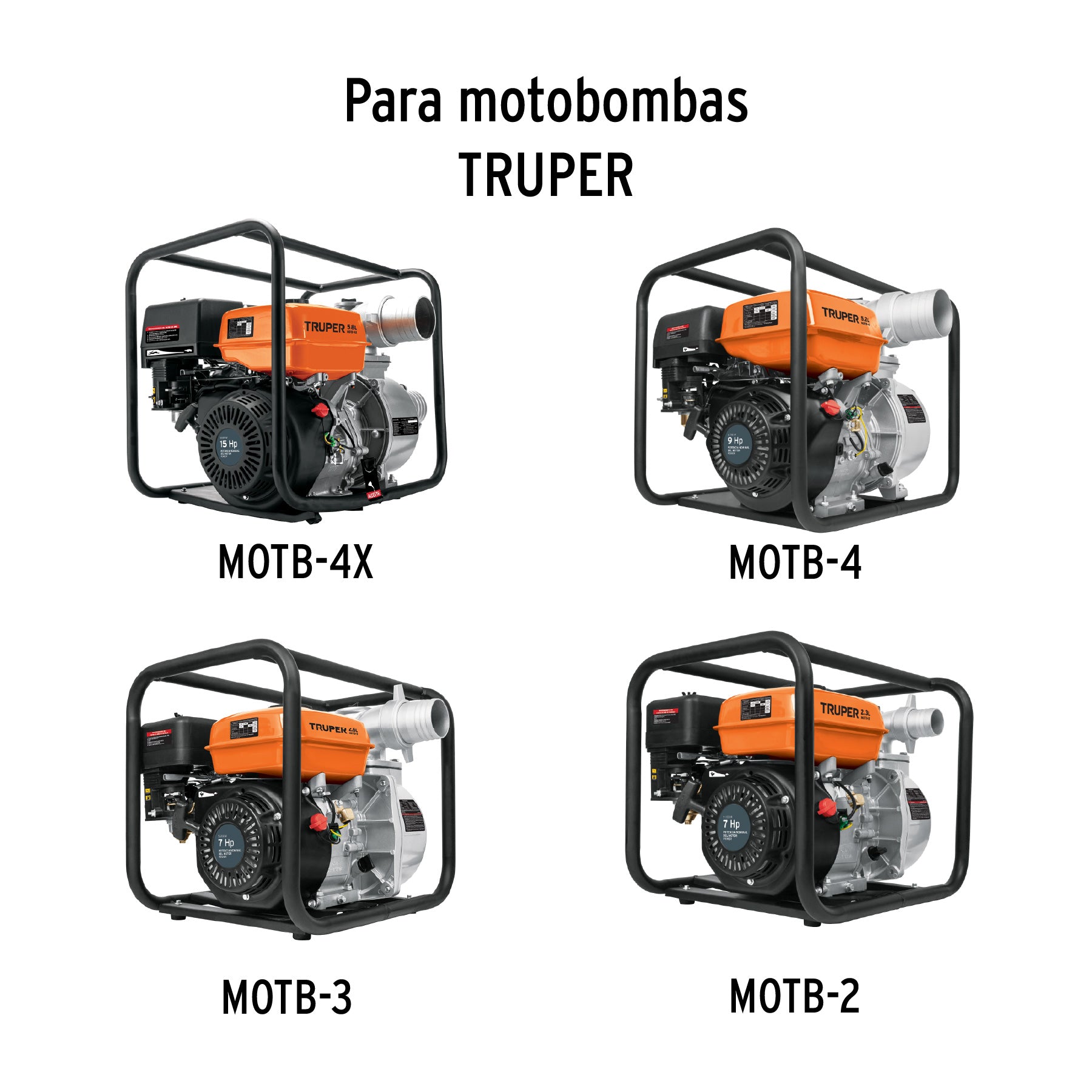 Tapón de gasolina para motobomba