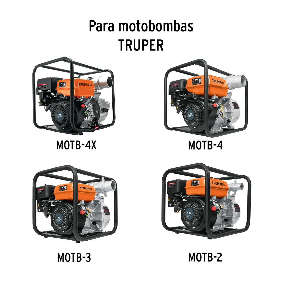 Tapón de gasolina para motobomba