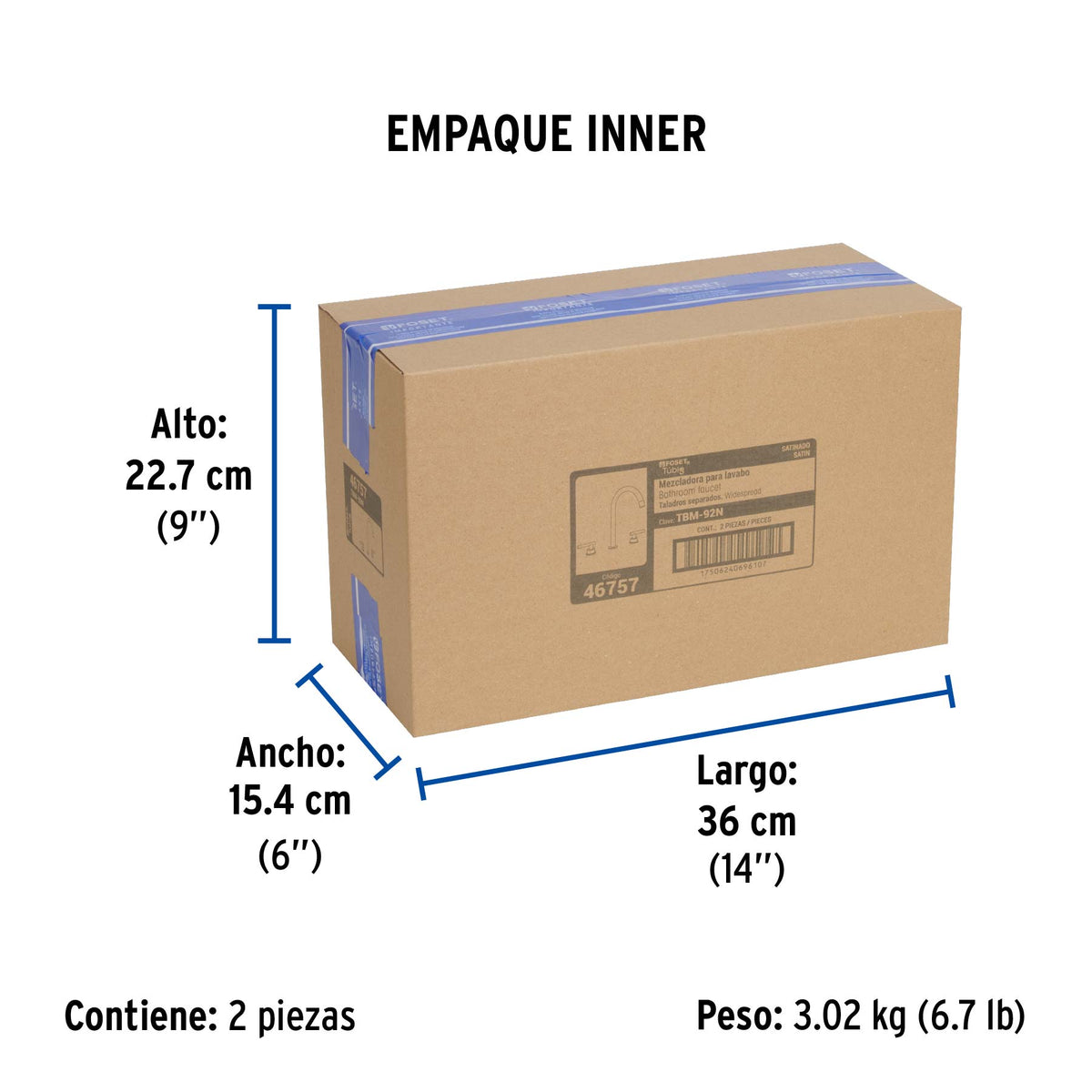 Mezcladora p/lavabo,taladros separados,palanca,satín,Tubig
