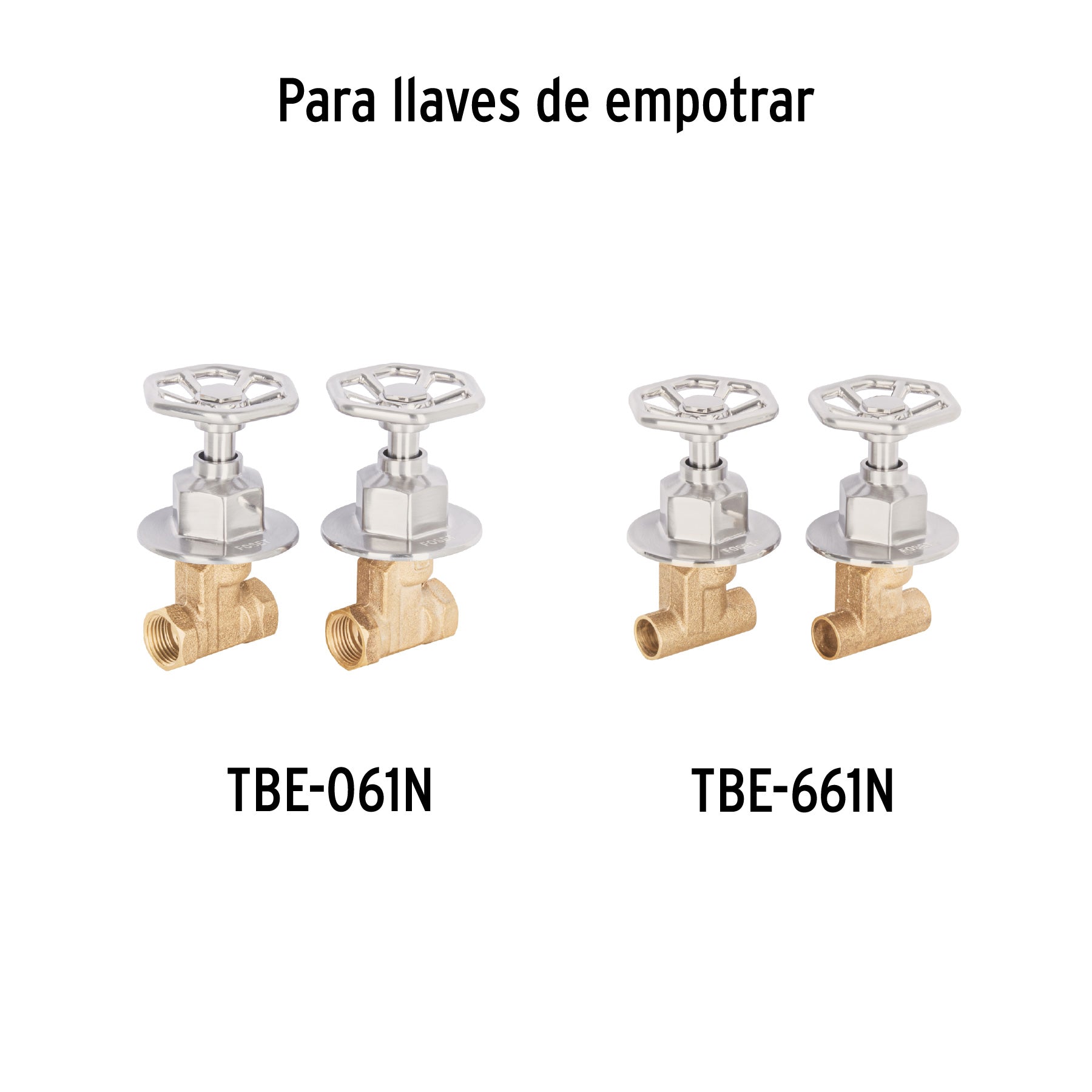 Juego de 2 manerales para regadera, volante, satín, Tubig