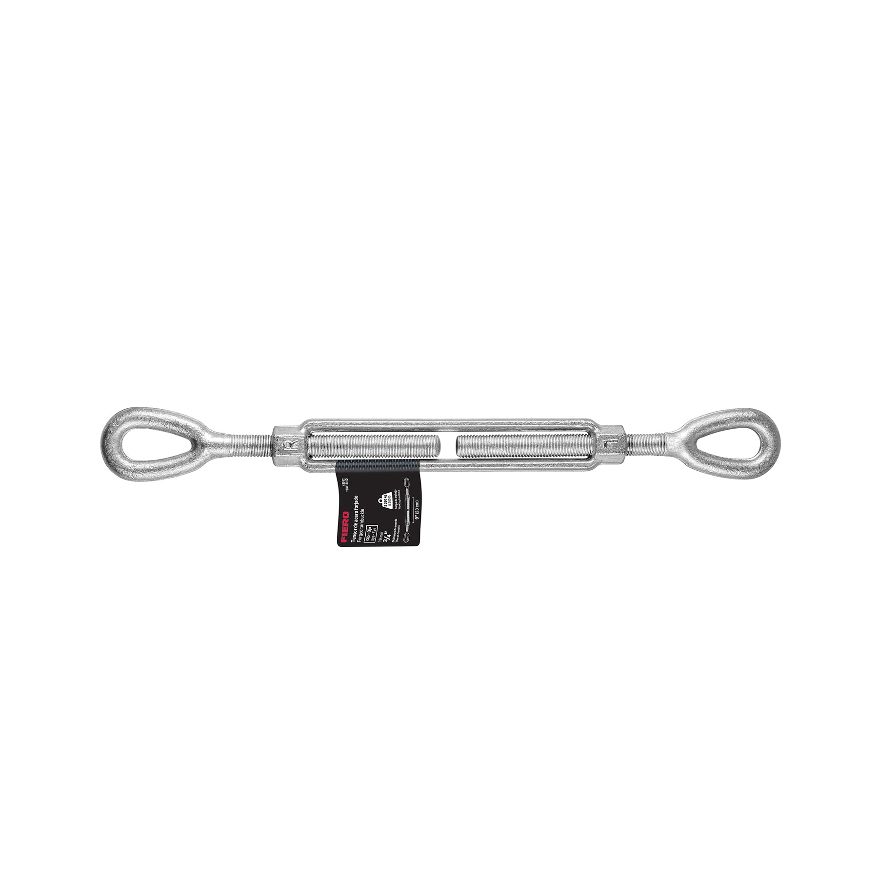 Tensor forjado 3/4' ojo - ojo, galvanizado, FIERO