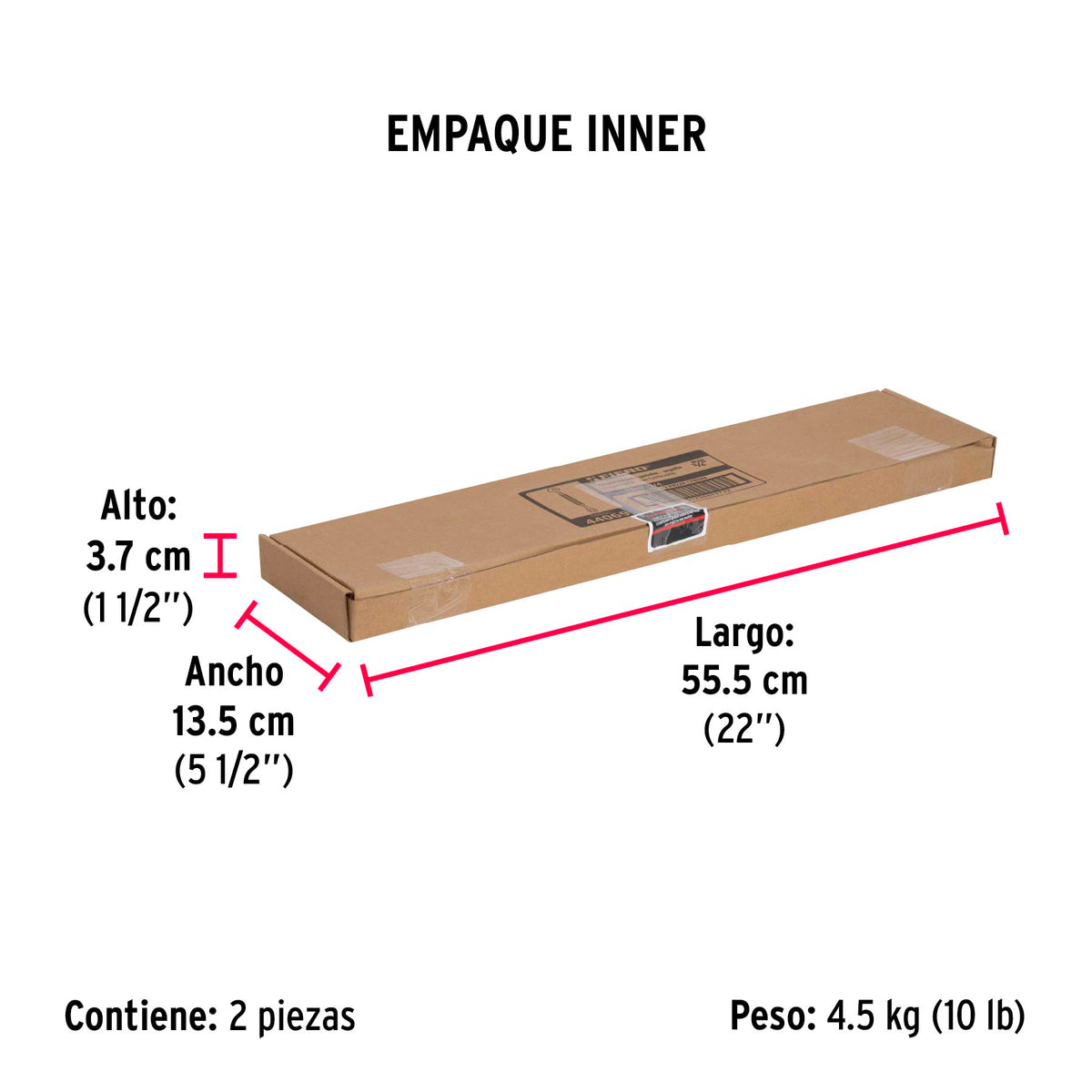 Tensor forjado,3/4",gancho-argolla