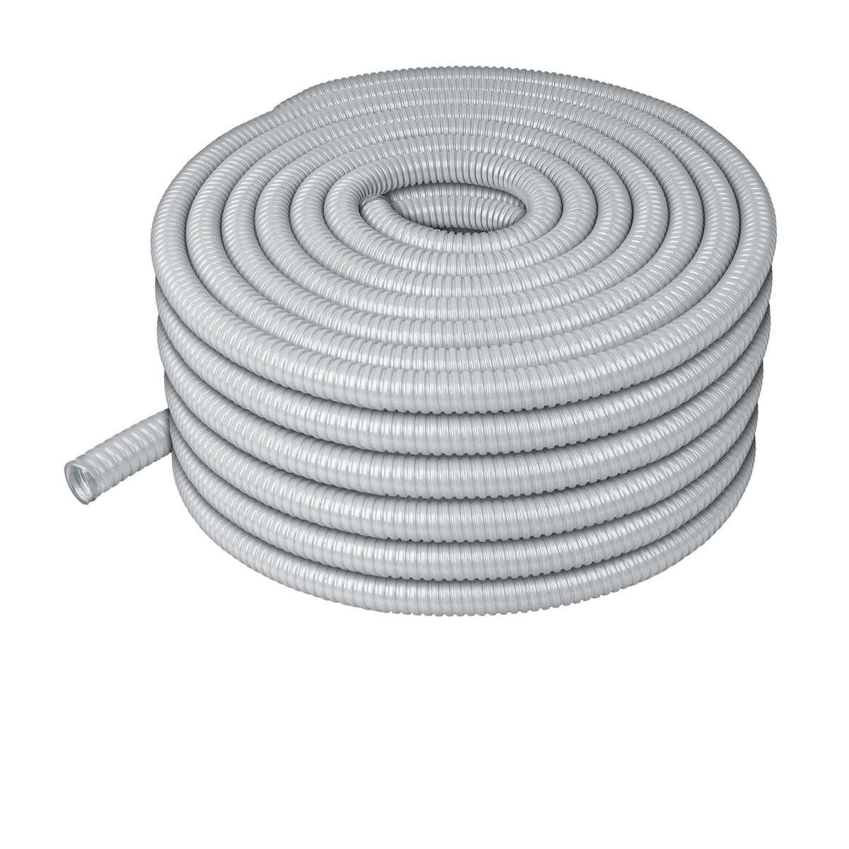 Tubo flexible recubierto de pvc 3/4", rollo 50 m, Volteck