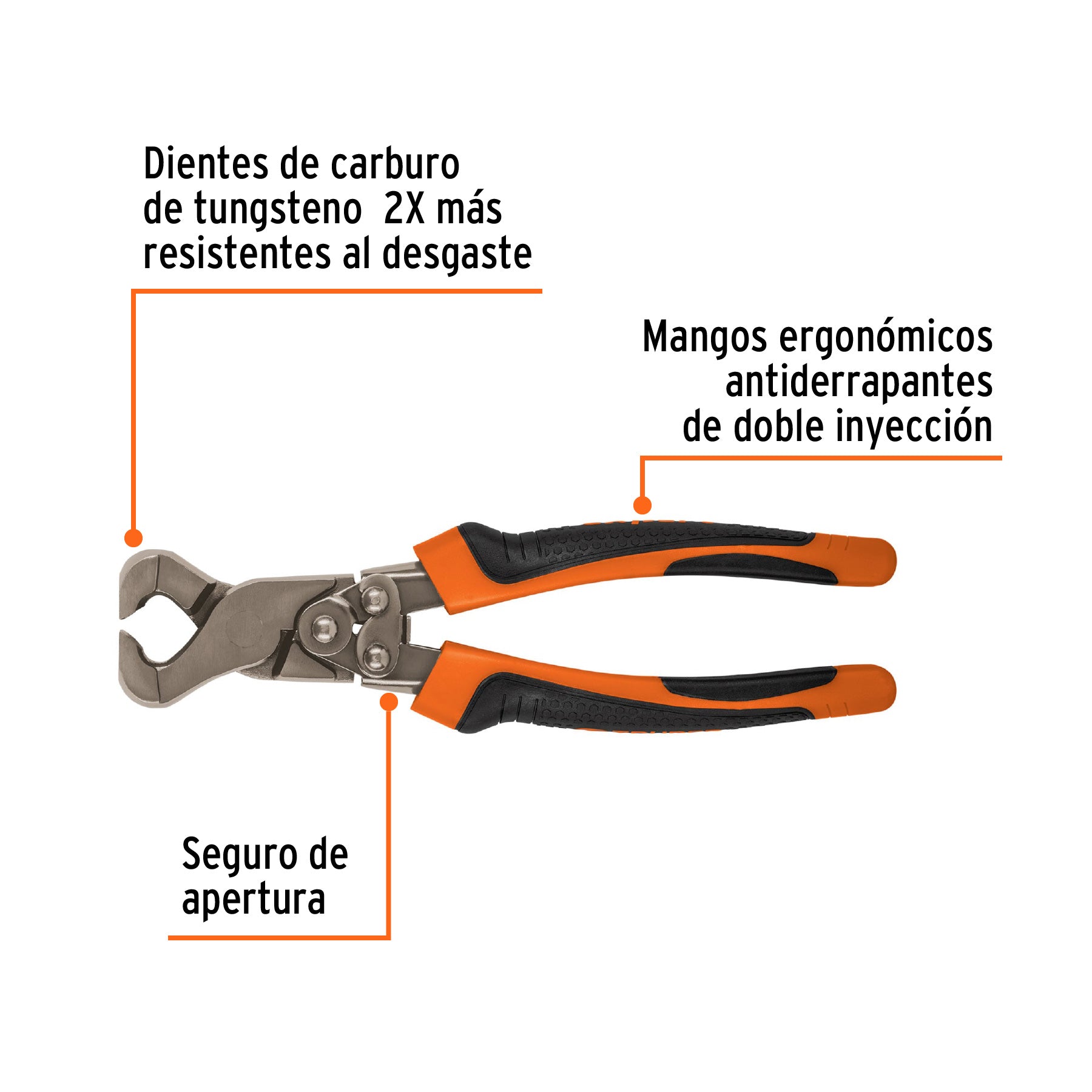 Tenaza para azulejo, 9", Truper Expert