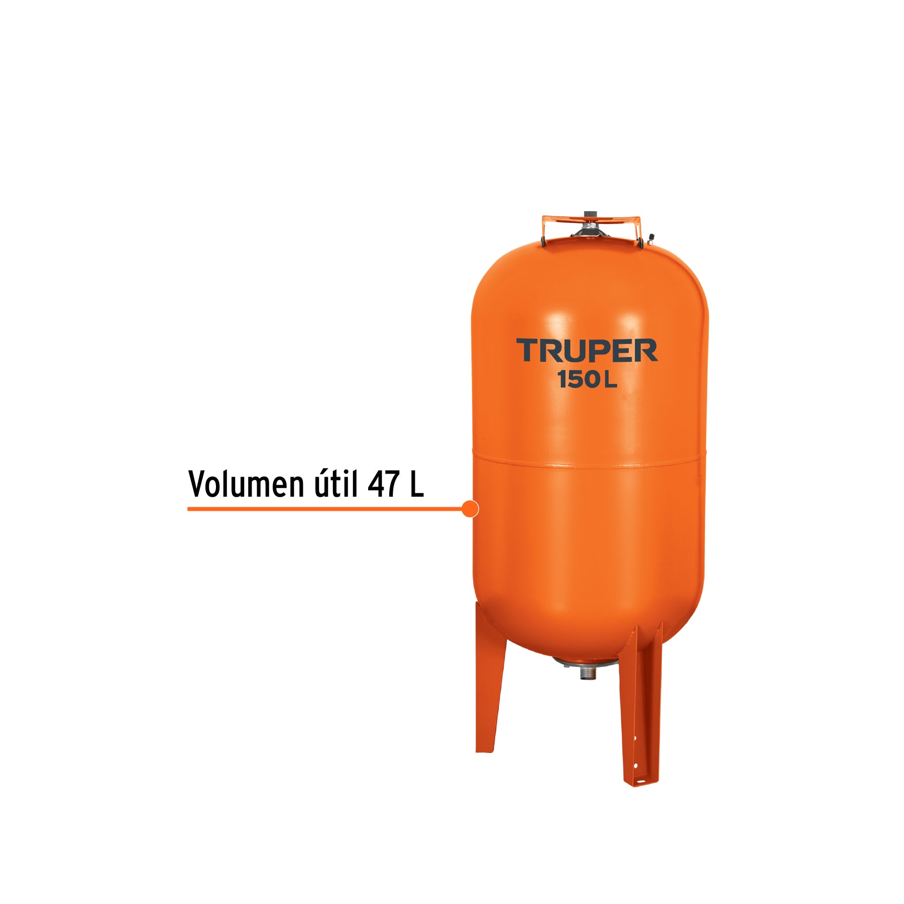 Tanque para bomba hidroneumática HIDR-1-1/2X150