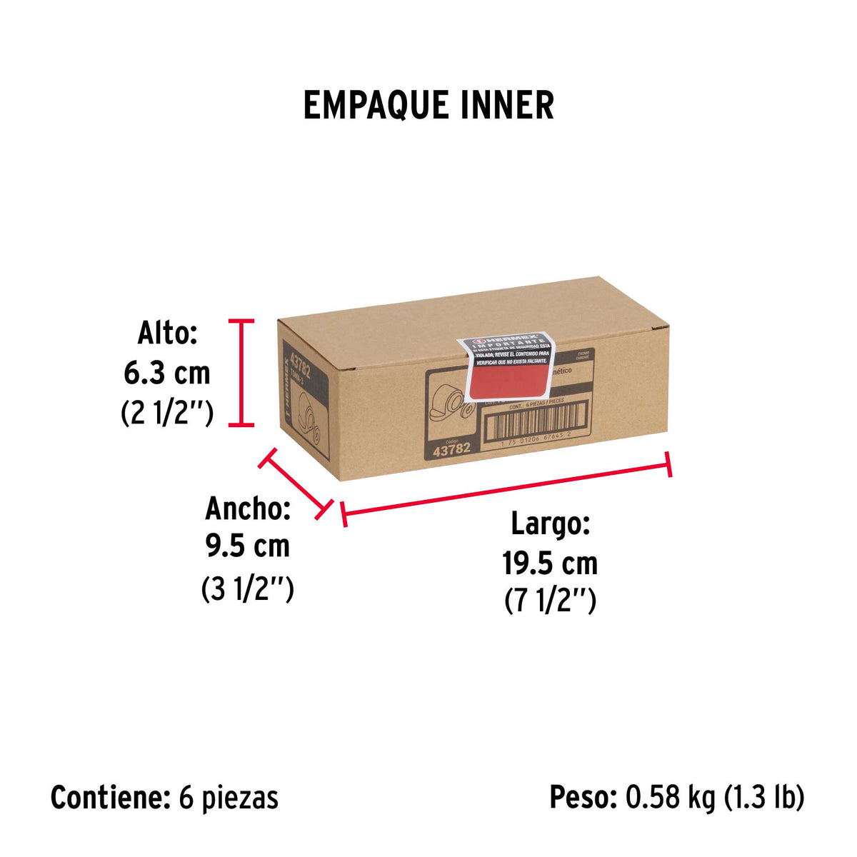 Tope magnético de cromo