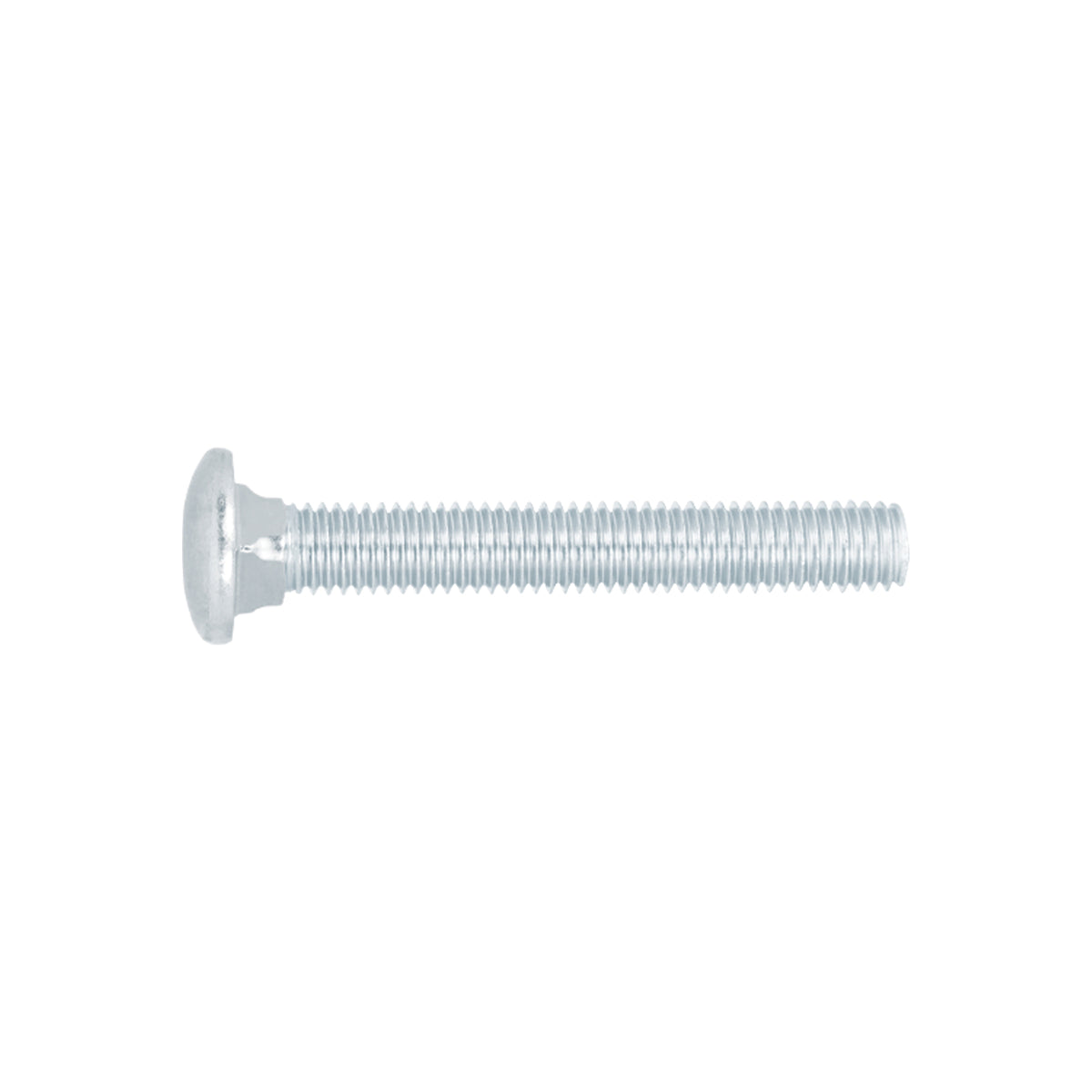 Tornillo tipo coche, galvanizado, 1/2 X 3-1/2", 20 piezas