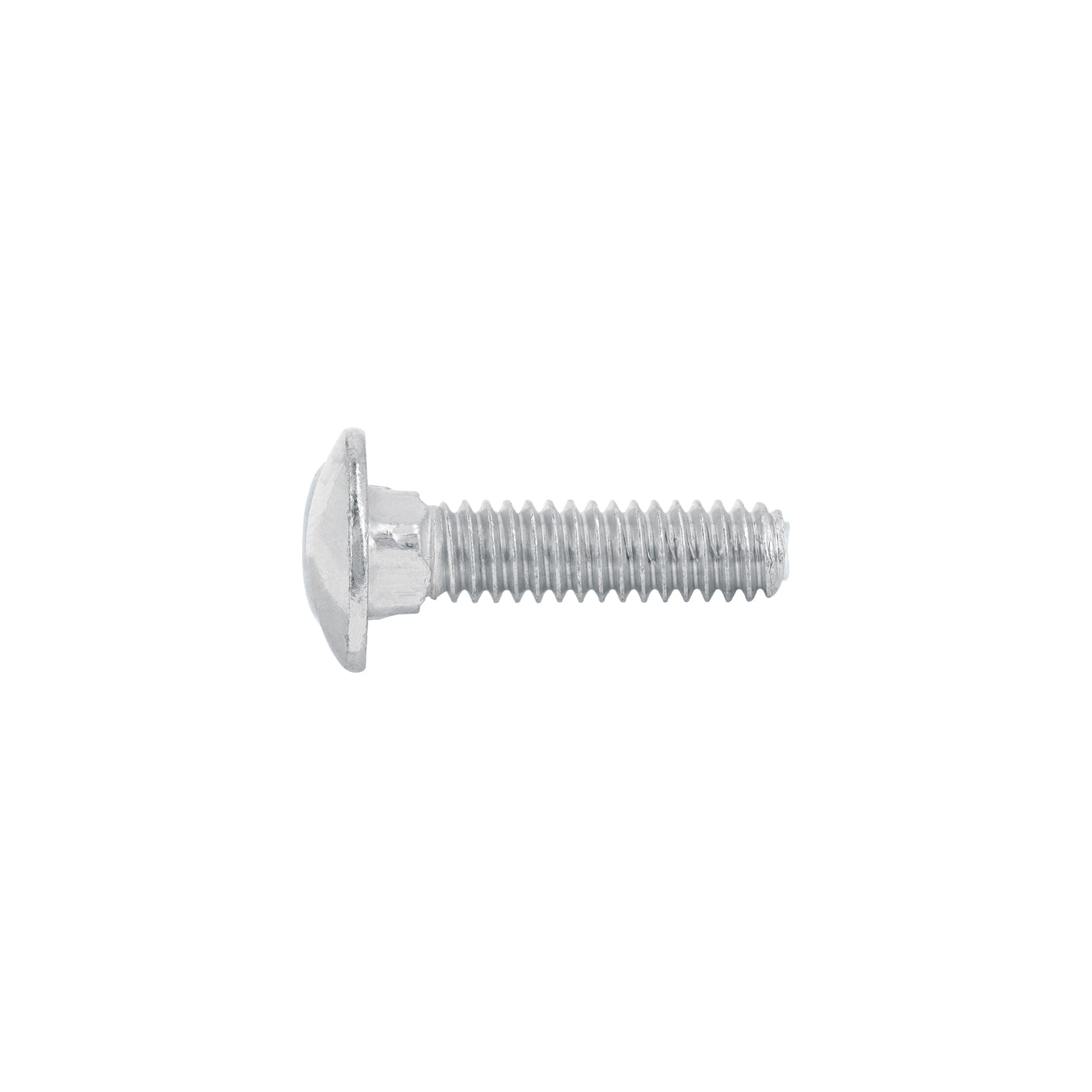 Tornillo tipo coche, galvanizado, 1/4 X 1", 100 piezas