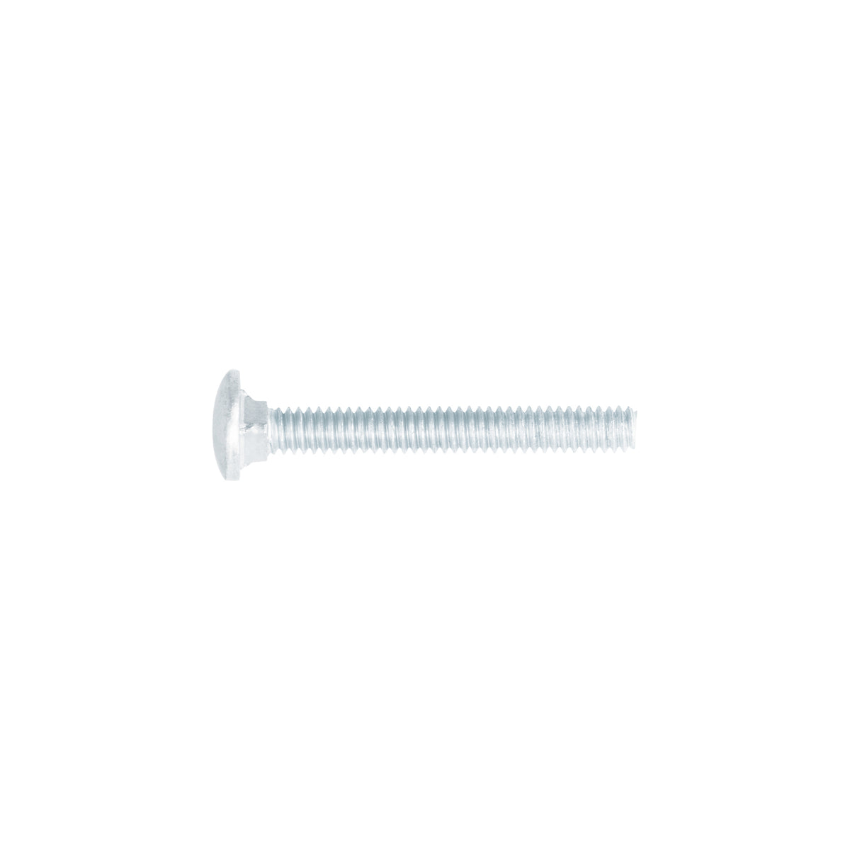 Tornillo tipo coche, galvanizado, 1/4 X 2", 60 piezas