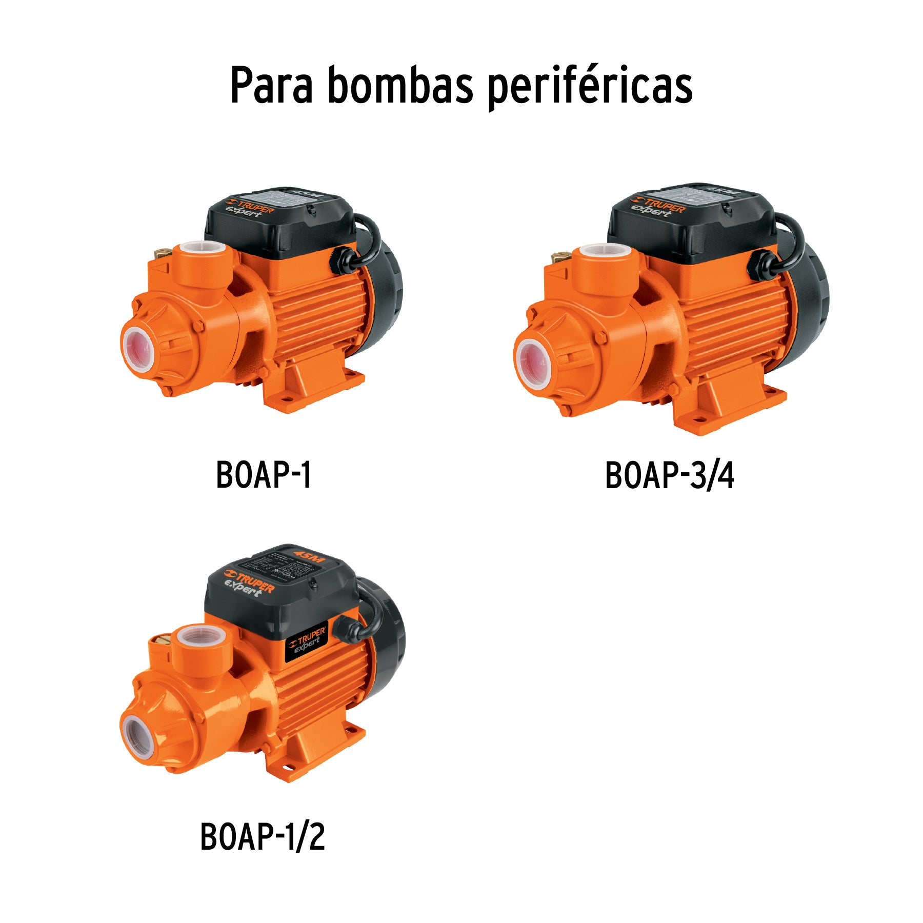 Kit tornillo de drene y empaque p/bombas periféricas, Truper