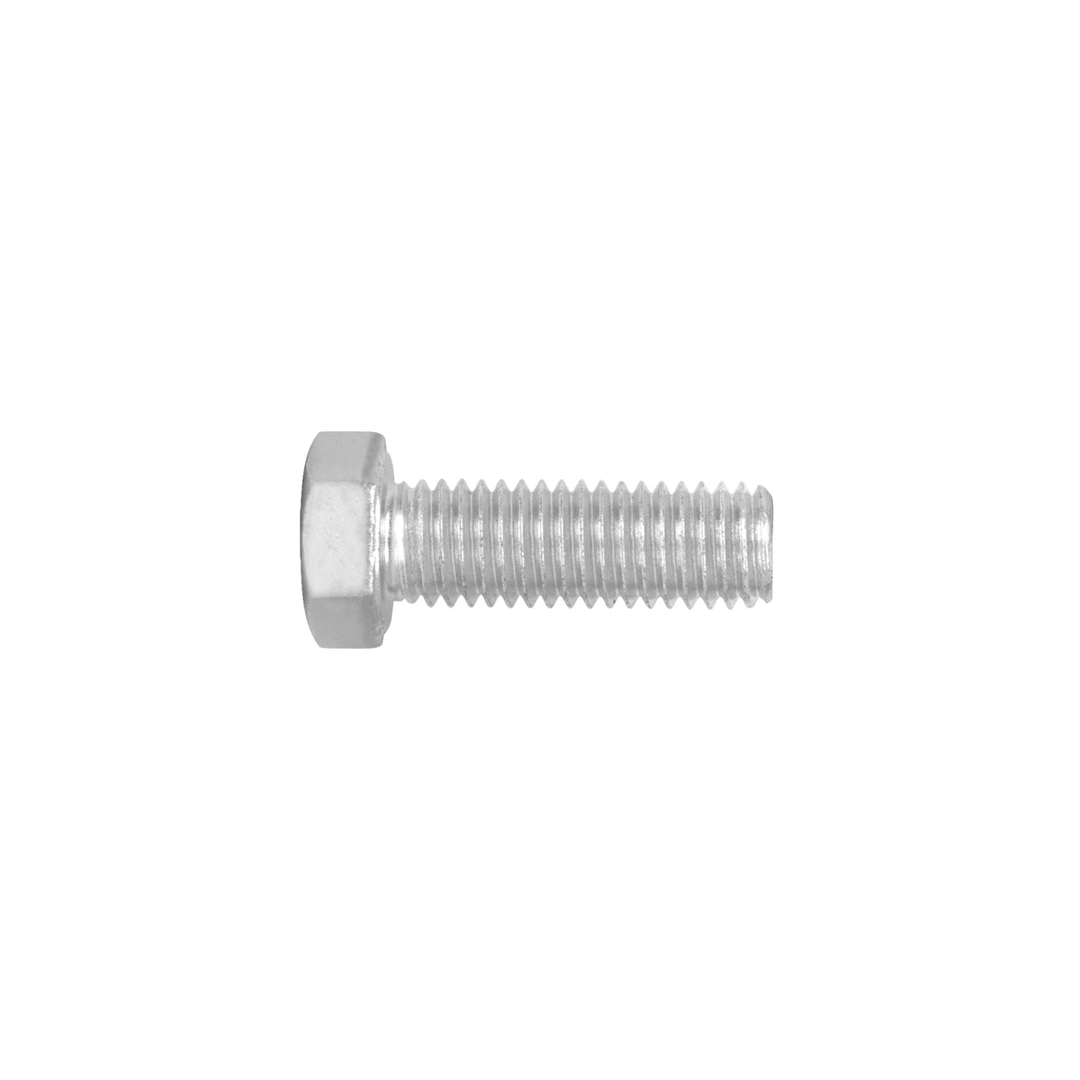 Tornillo acero galvanizado tipo máquina 1/2x1 1/2",30 pzas
