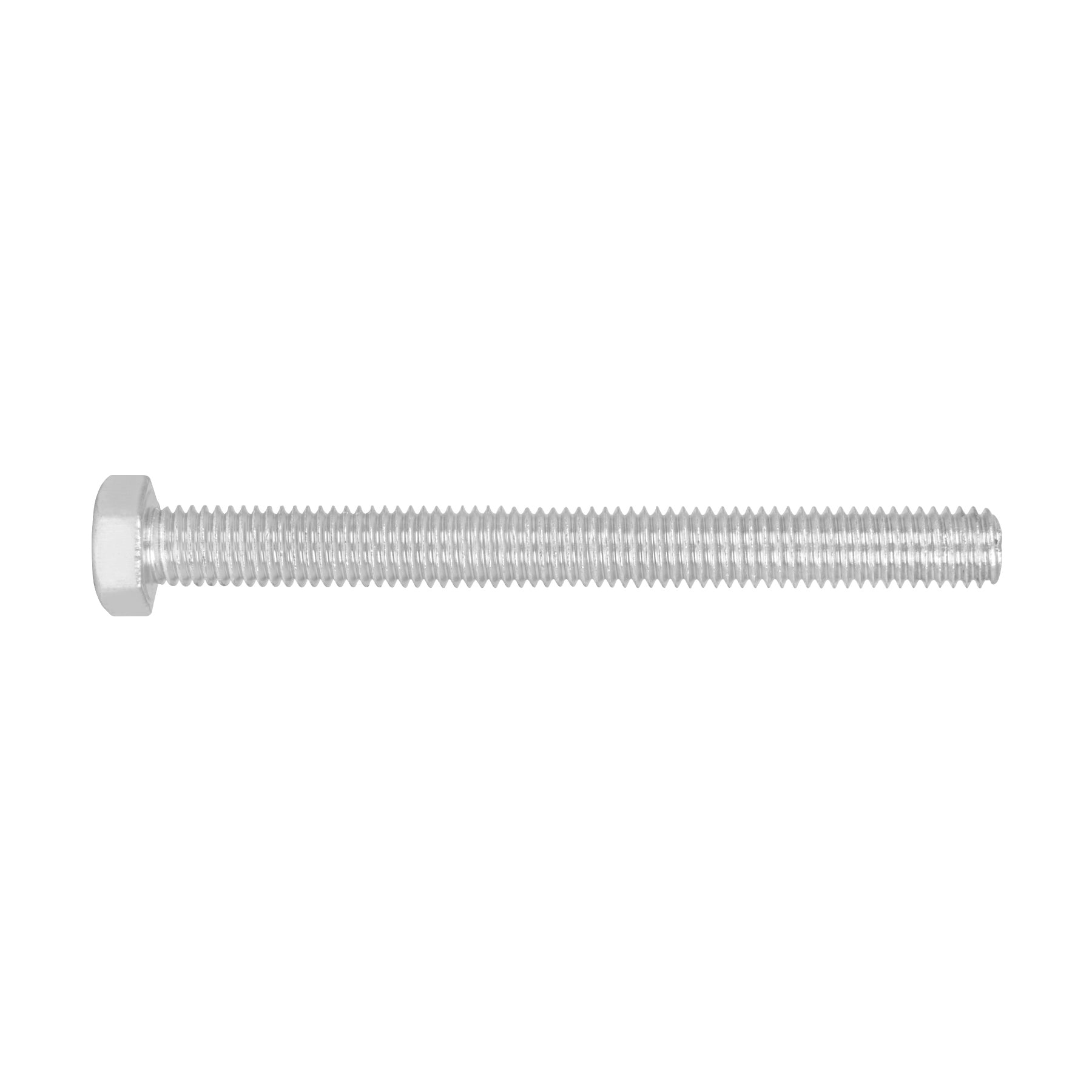 Tornillo acero galvanizado tipo máquina, 1/2X5", 10 pzas