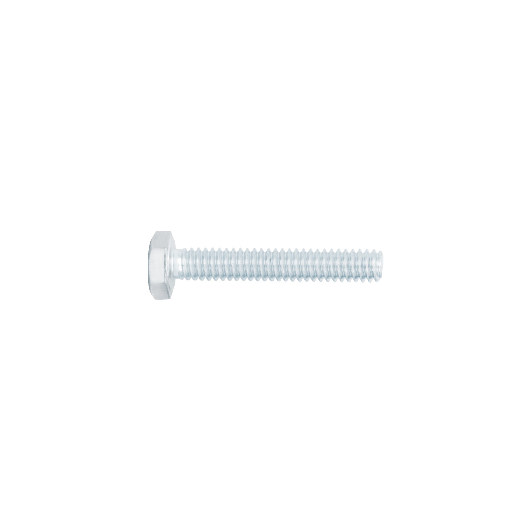 Tornillo acero galvanizado tipo máquina 1/4x1 1/2", 80 pzas