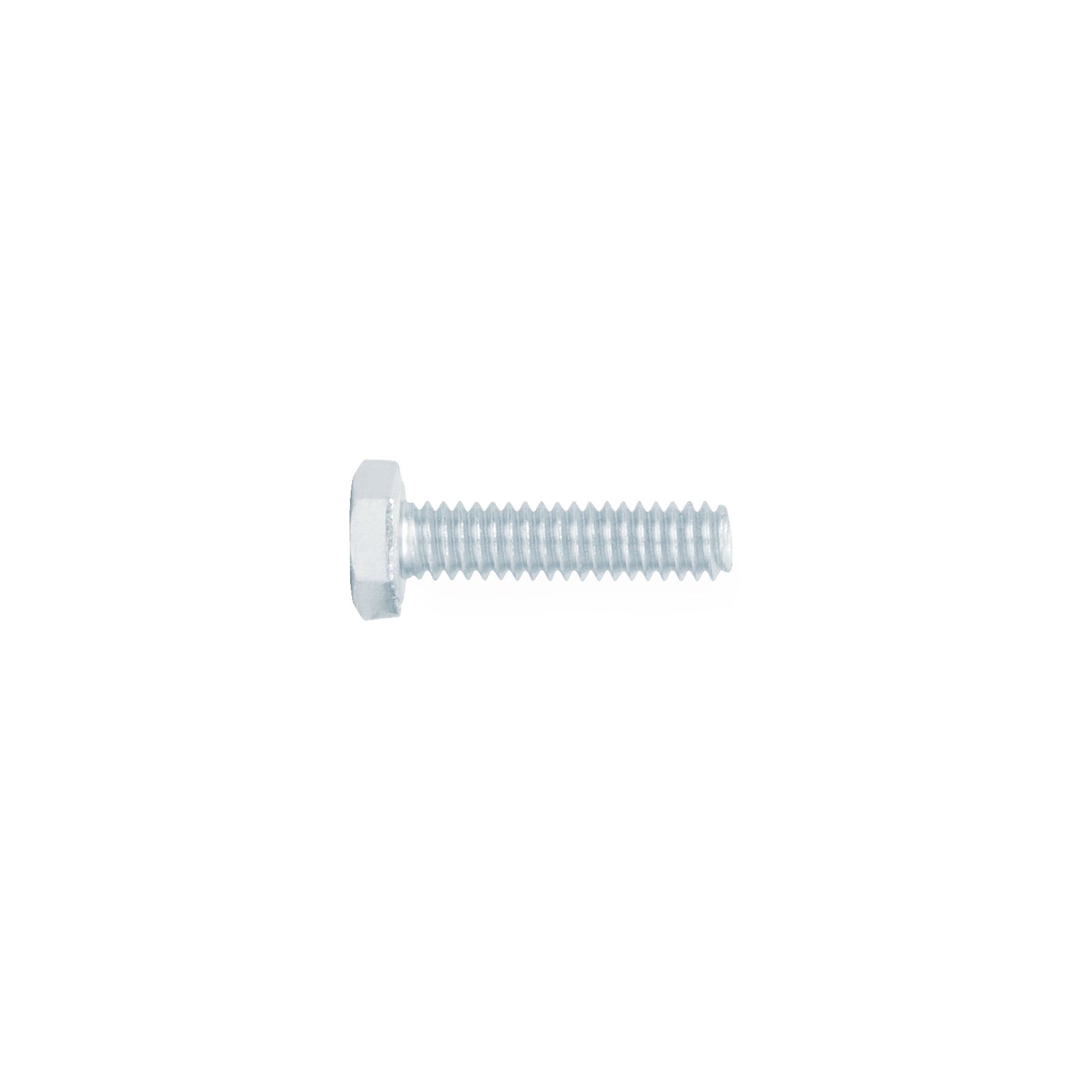 Tornillo acero galvanizado tipo máquina 1/4x1", 100 pzas