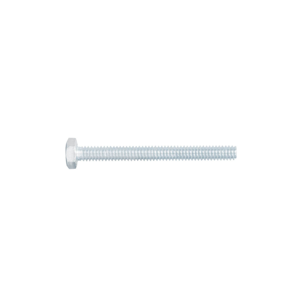 Tornillo acero galvanizado tipo máquina 1/4x2 1/2", 50 pzas