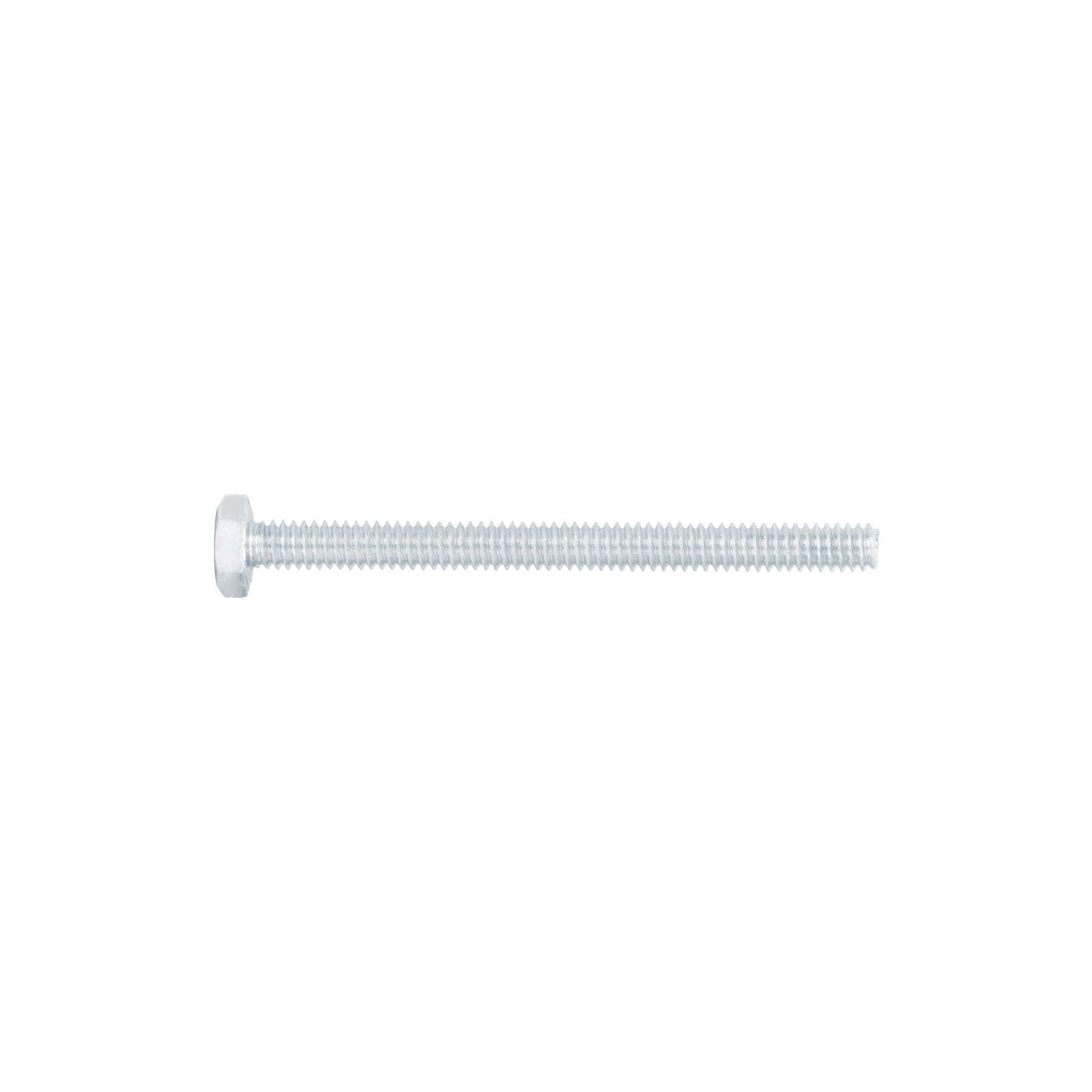 Tornillo acero galvanizado tipo máquina 1/4x3", 50 pzas
