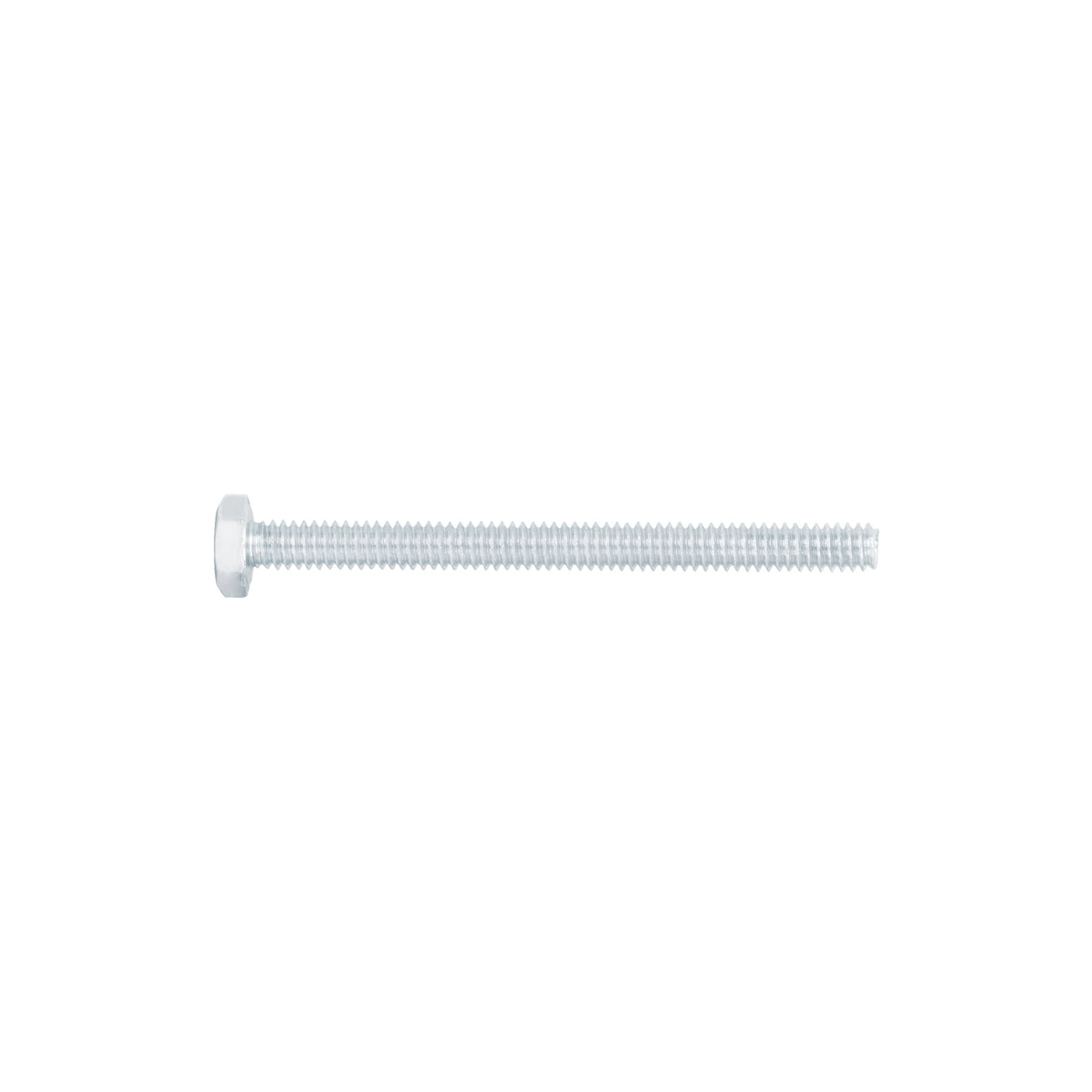 Tornillo acero galvanizado tipo máquina 1/4x3", 50 pzas